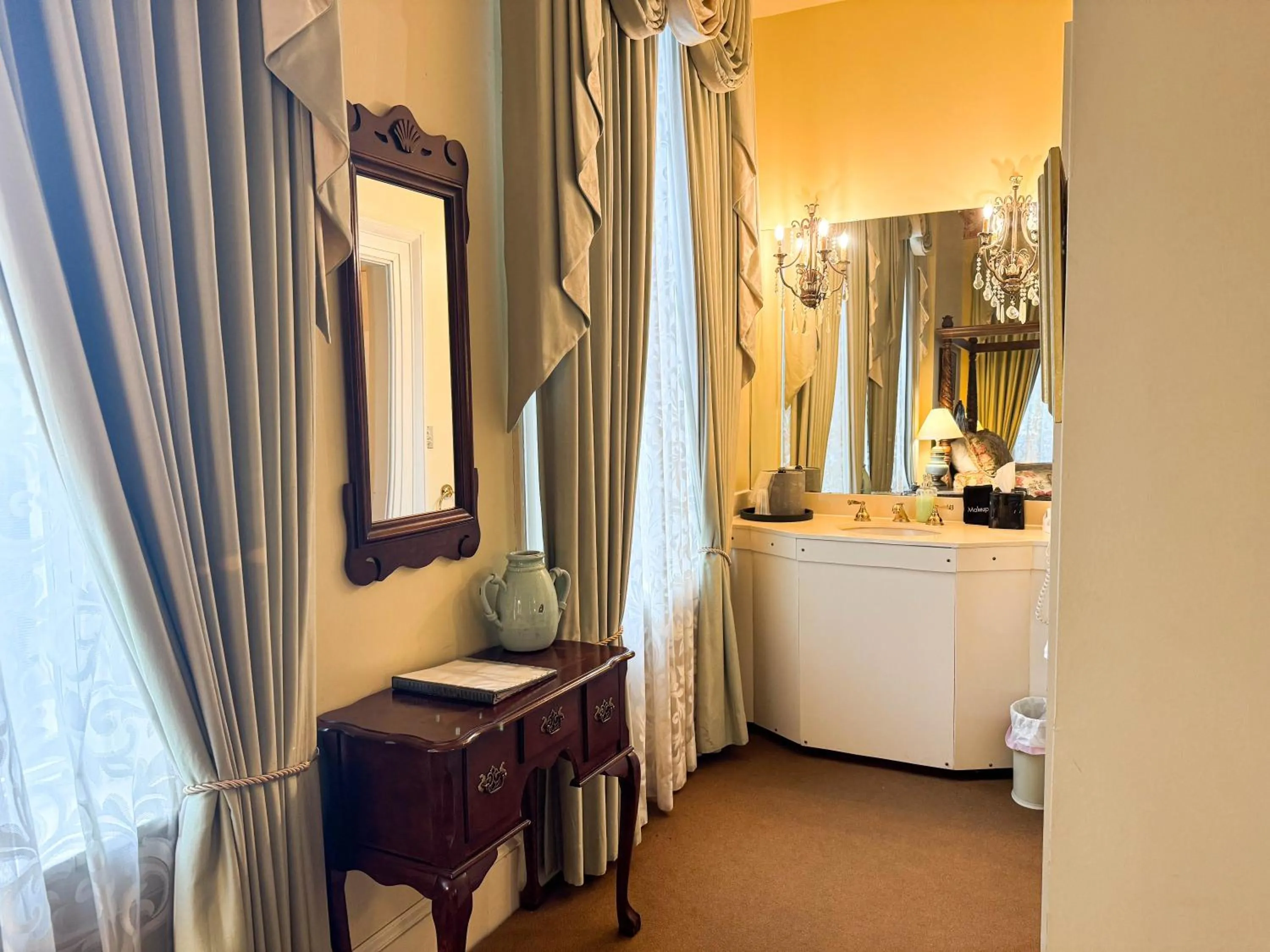 Bedroom in The Guest House Historic Mansion