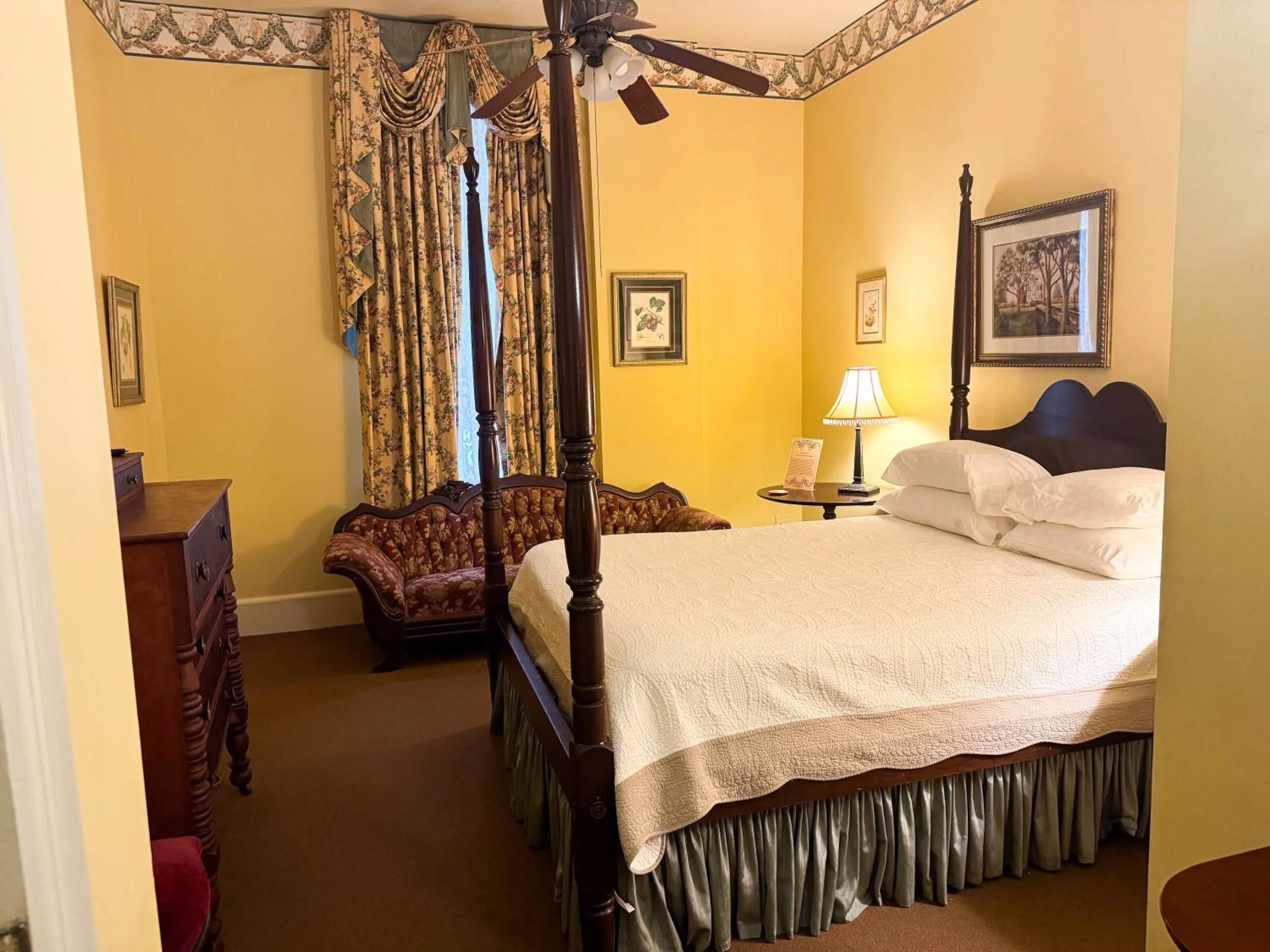 Bedroom in The Guest House Historic Mansion