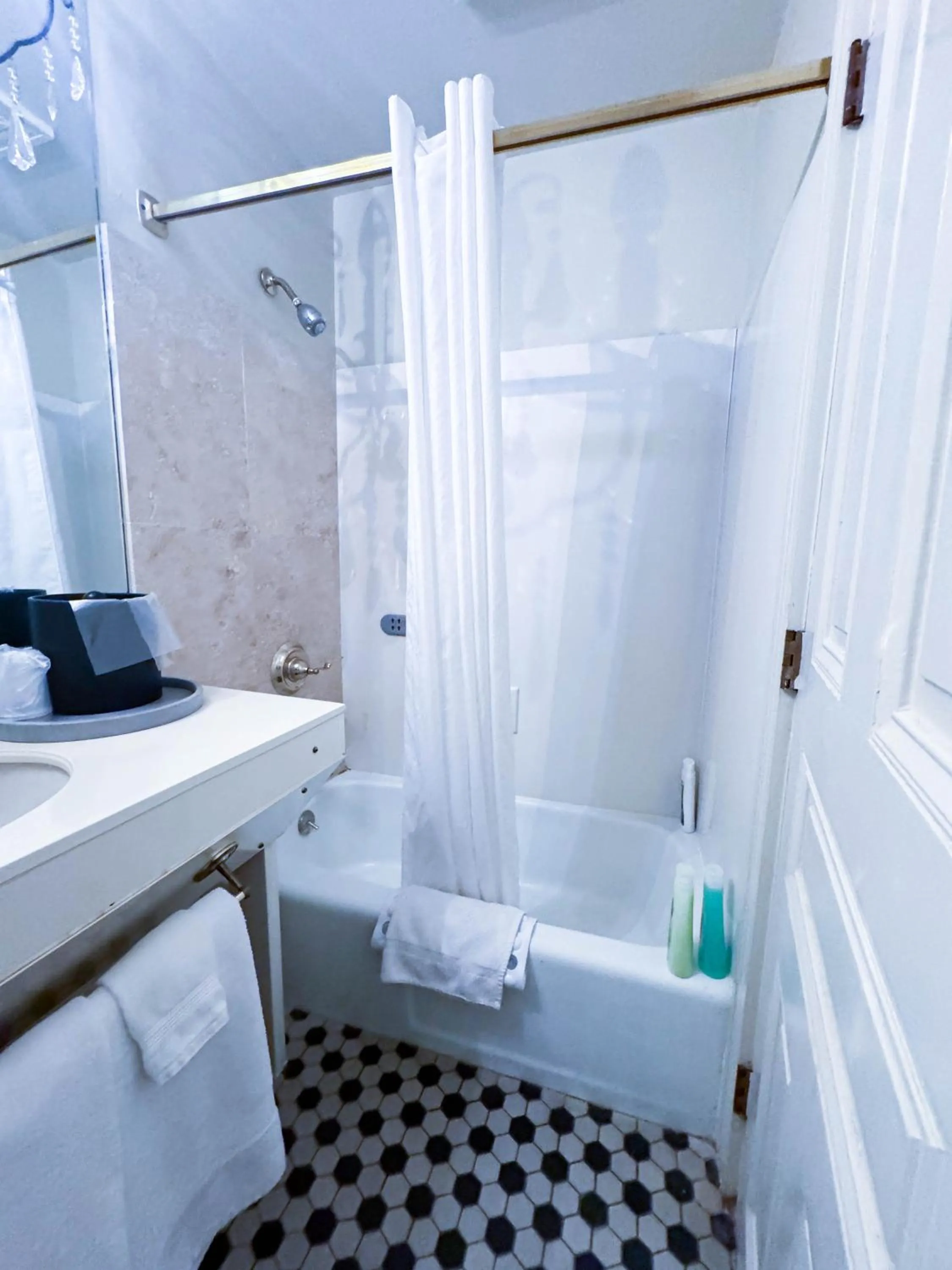 Bath in The Guest House Historic Mansion