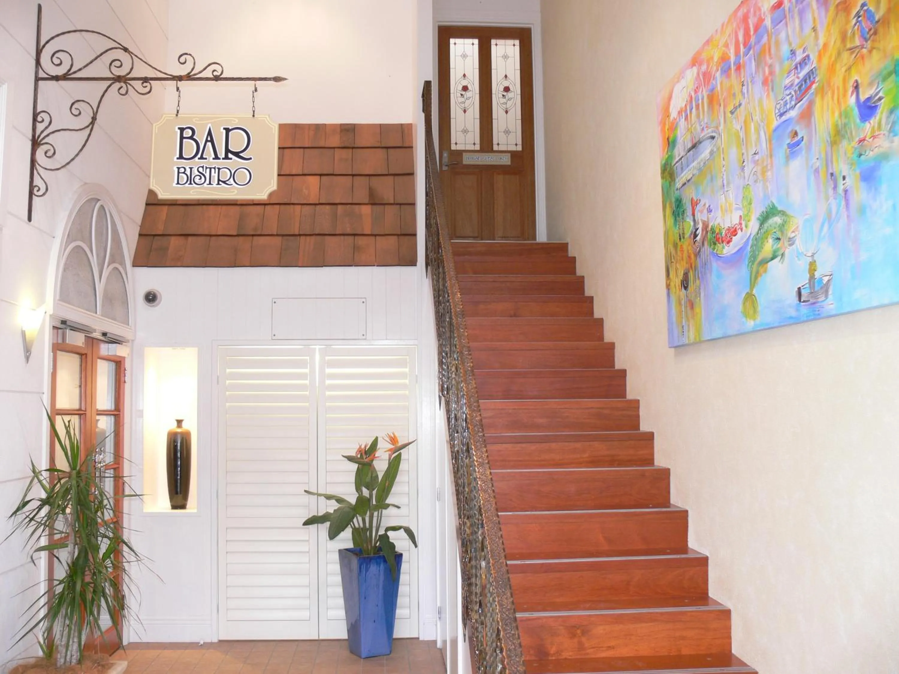 Lobby or reception in The Yarrawonga Hotel