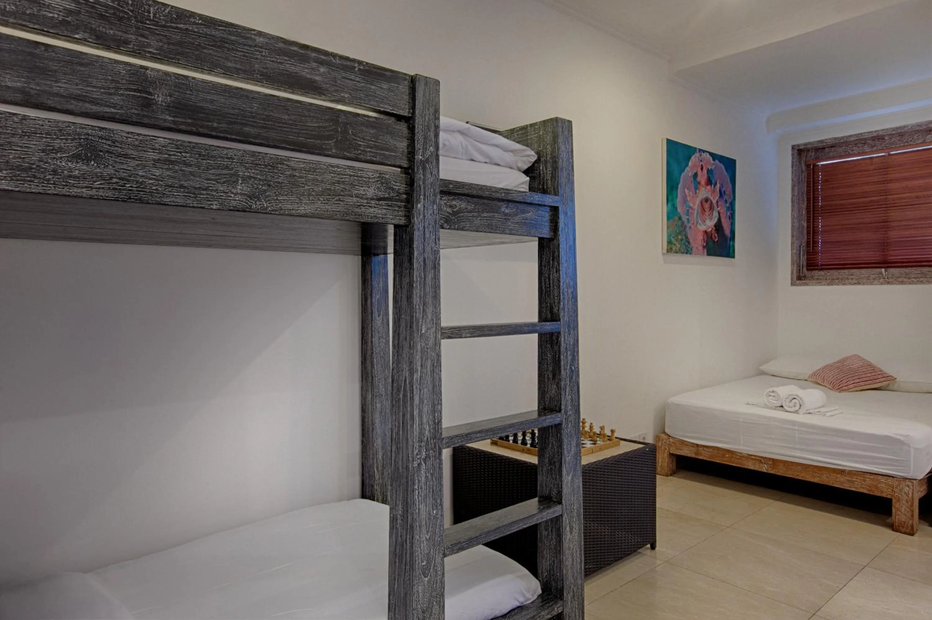 Bed in OK Divers Resort & Spa