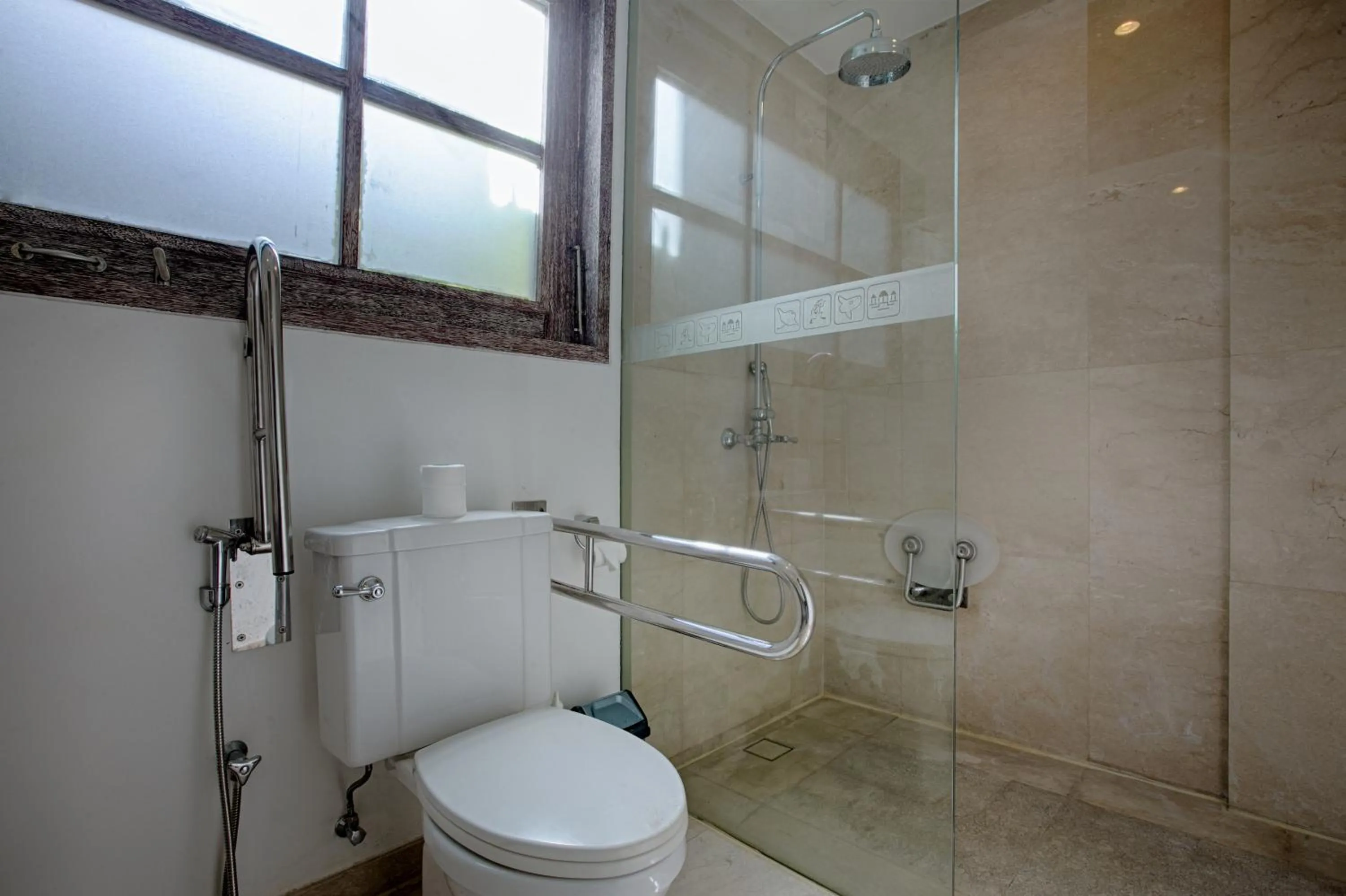 Shower in OK Divers Resort & Spa