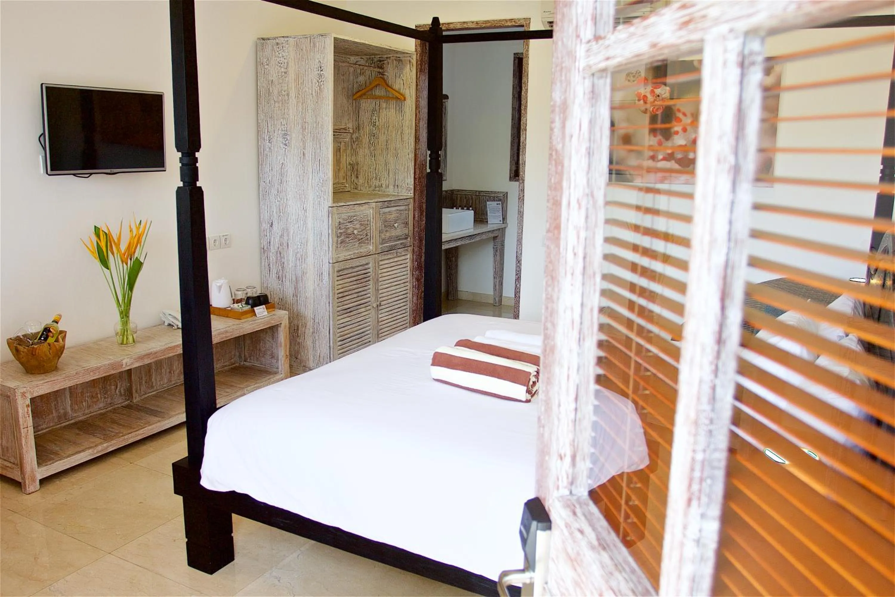 Photo of the whole room, Bed in OK Divers Resort & Spa