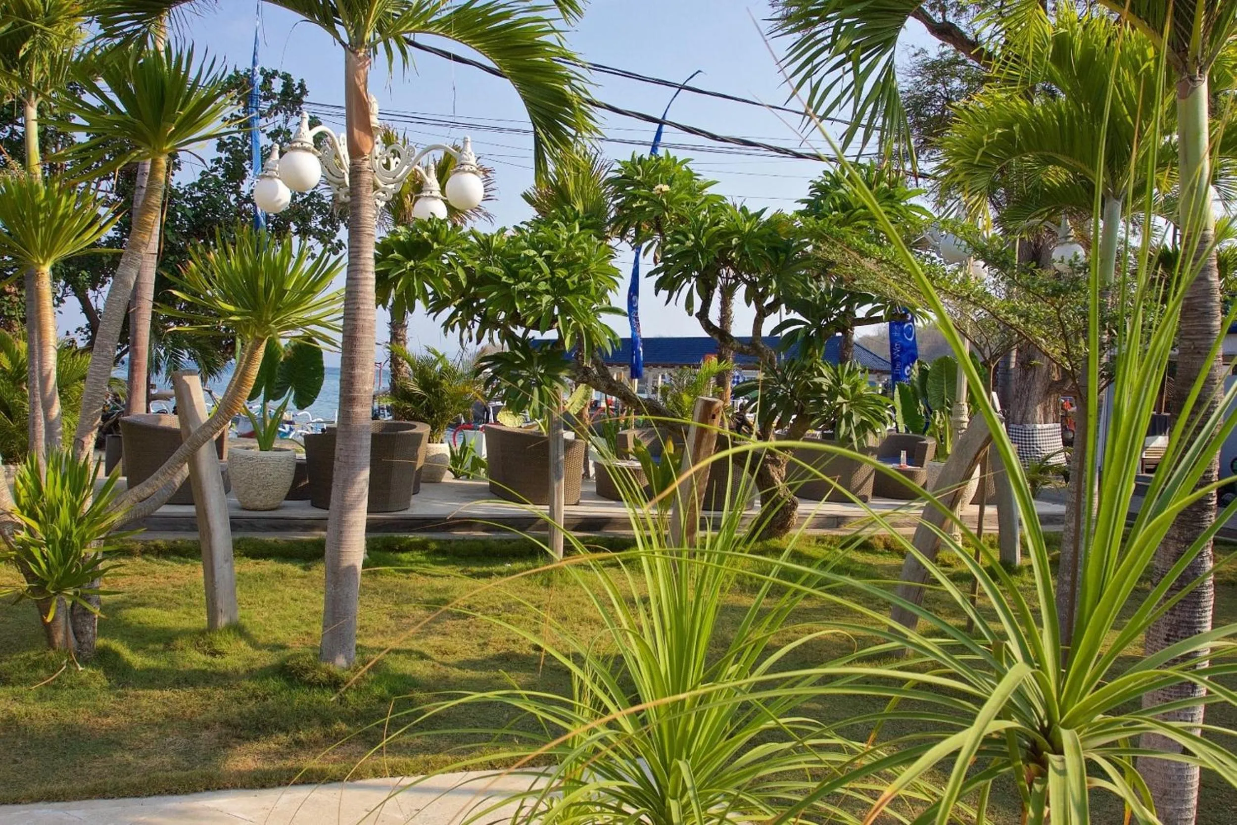 Garden in OK Divers Resort & Spa