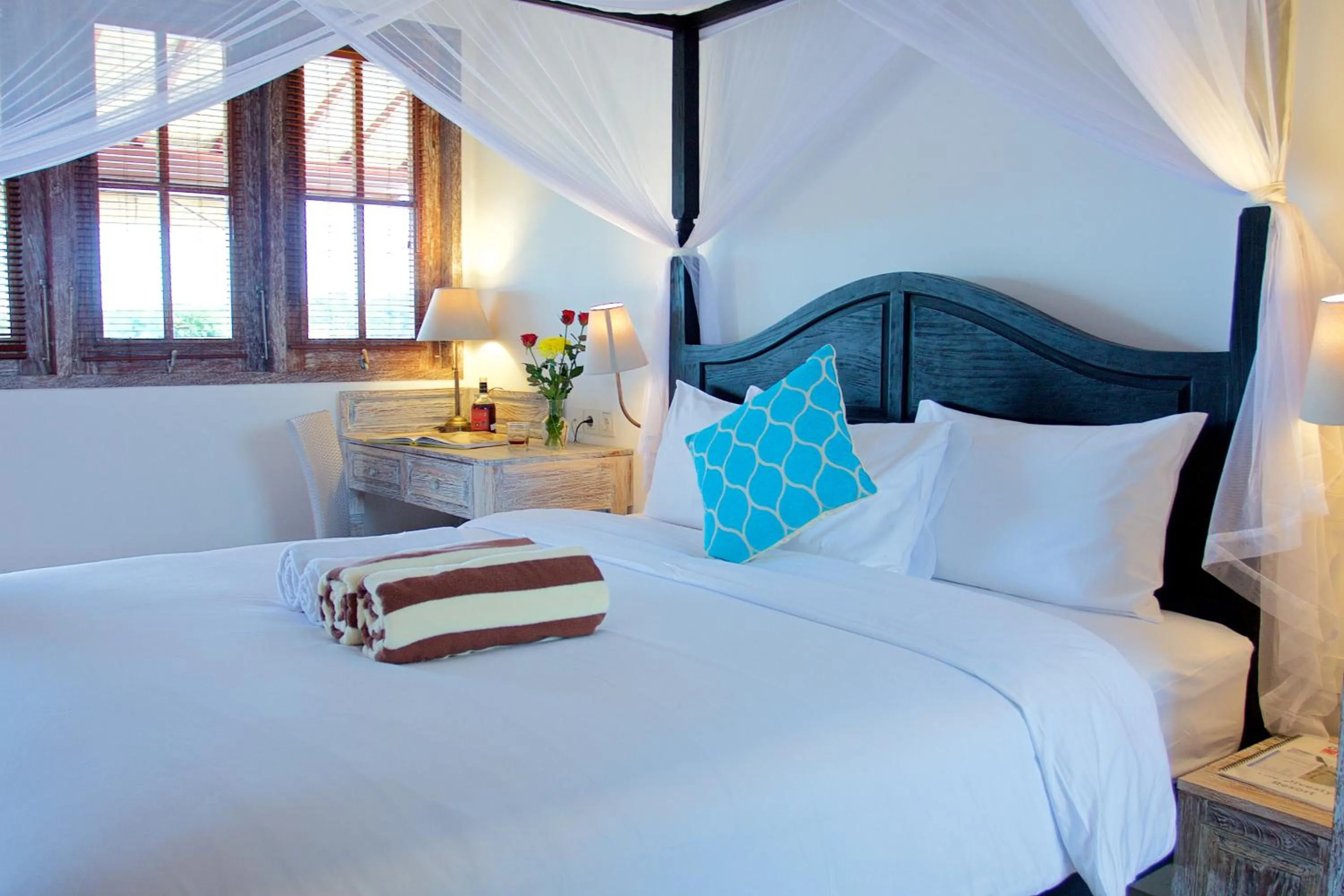 Photo of the whole room, Bed in OK Divers Resort & Spa