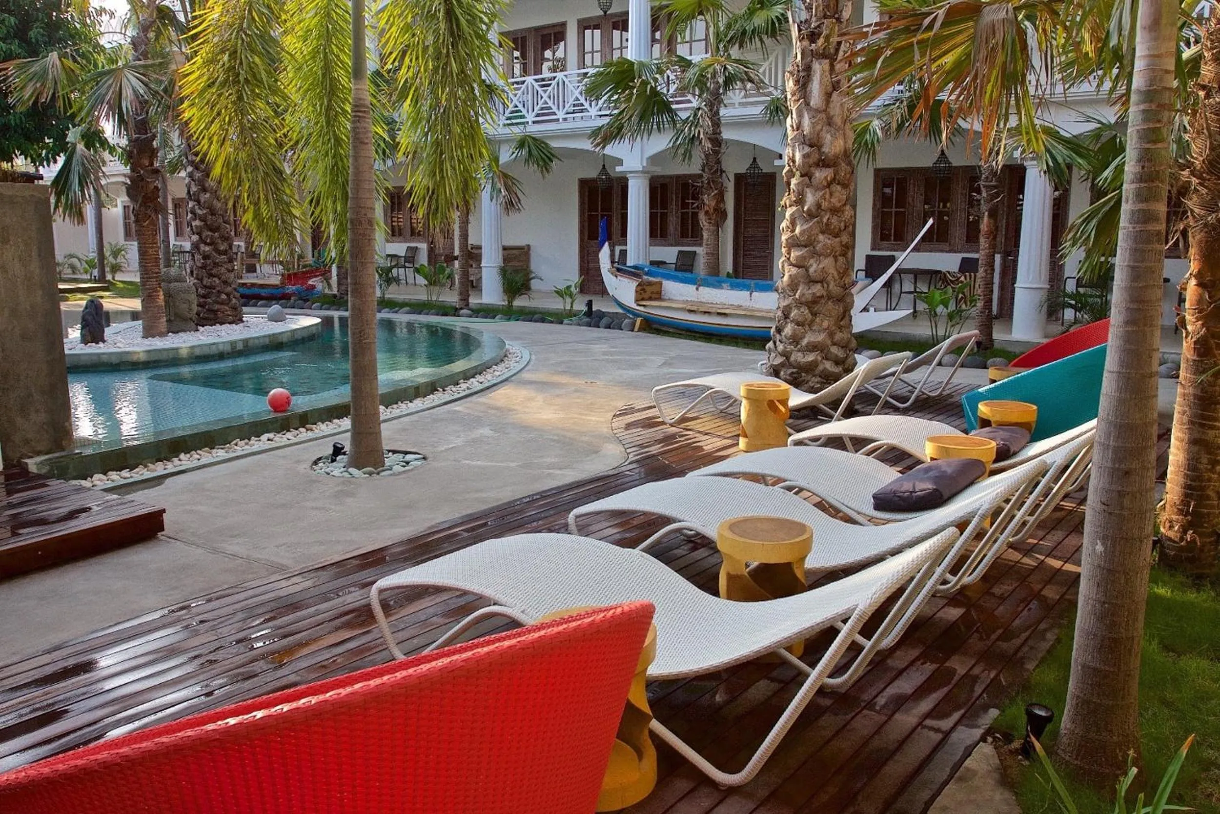 Property building in OK Divers Resort & Spa