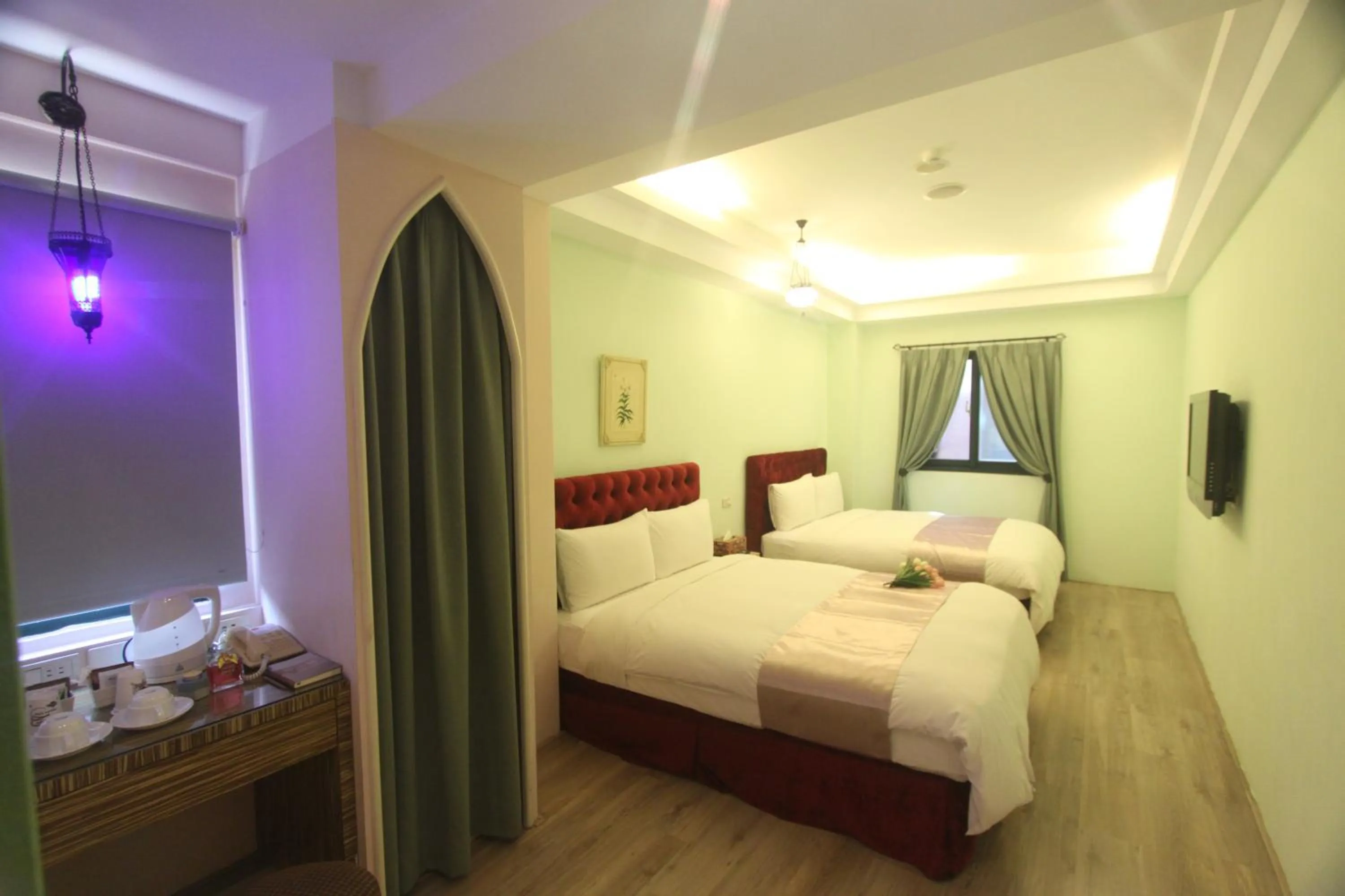 Decorative detail in Moroccan Holiday Suite