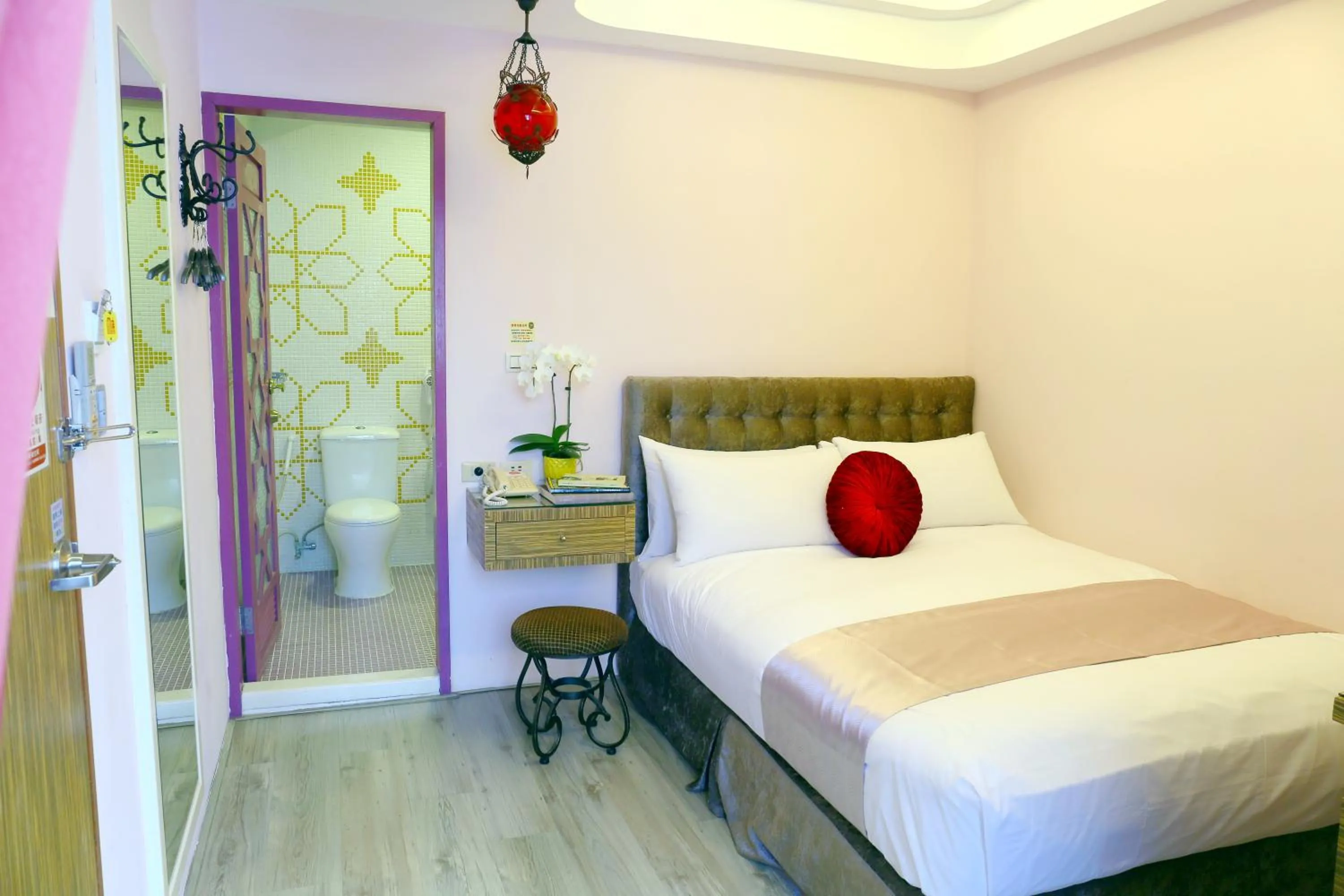 Bedroom in Moroccan Holiday Suite