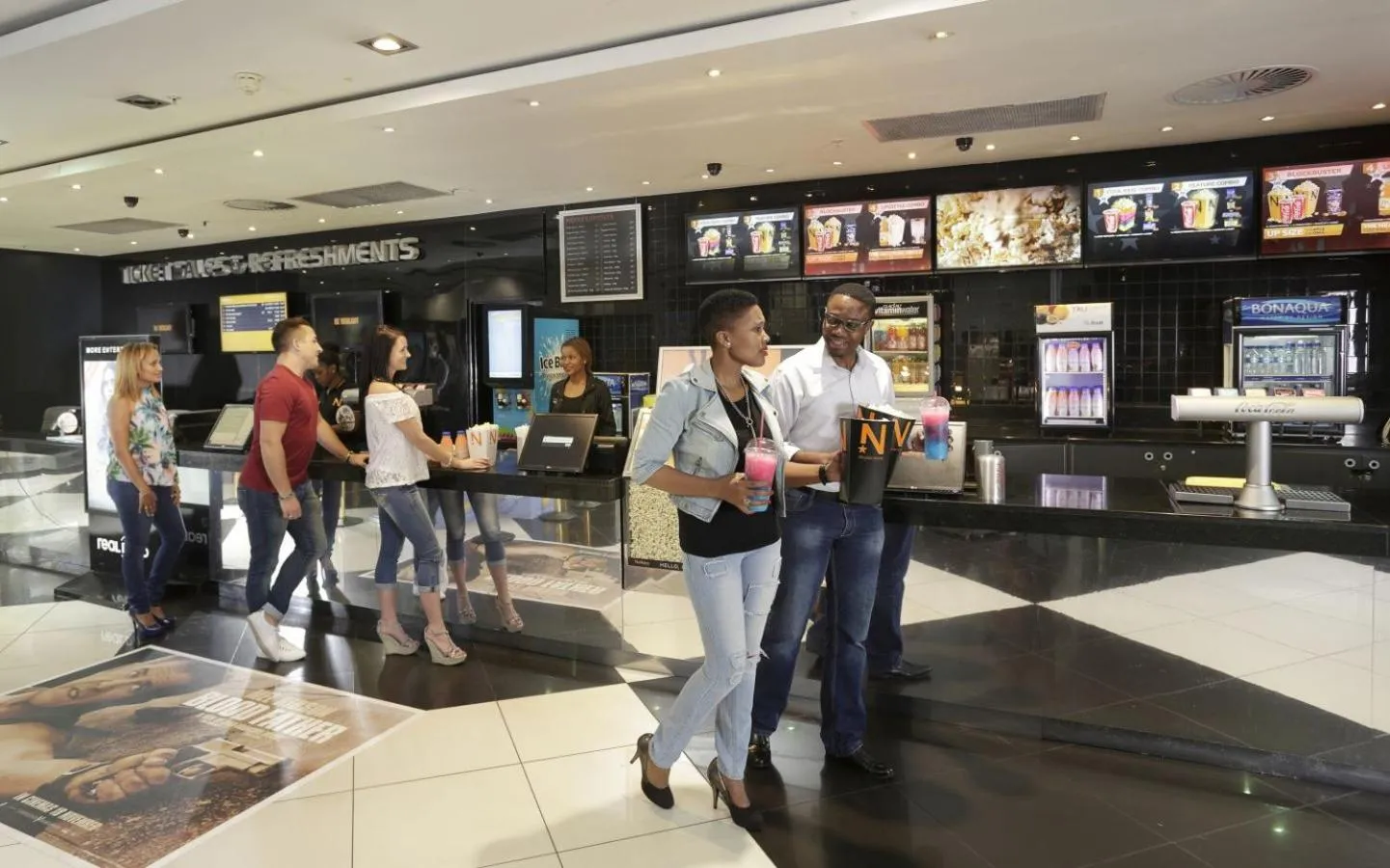 Evening entertainment in Peermont D'oreale Grande at Emperors Palace