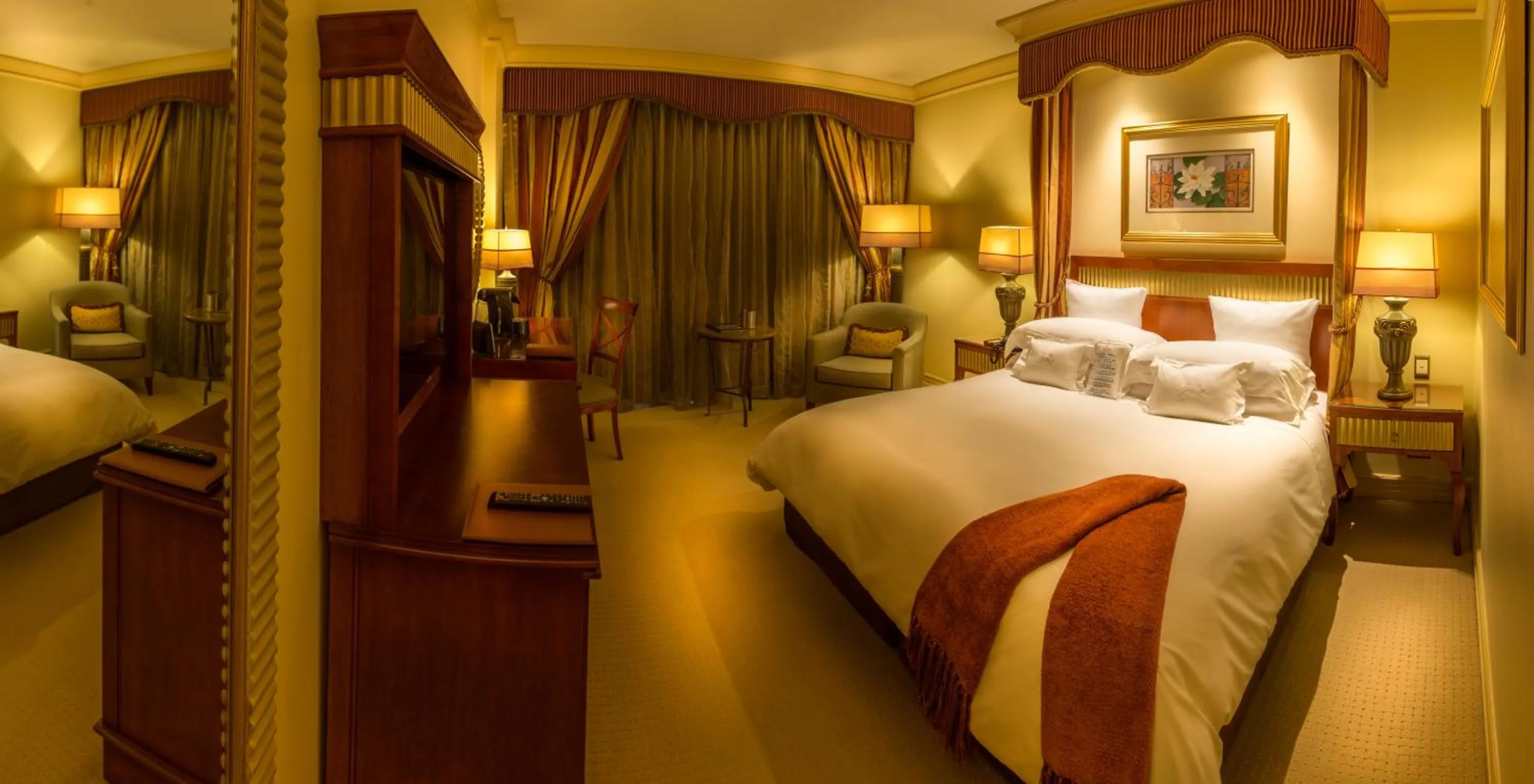 Photo of the whole room, Bed in Peermont D'oreale Grande at Emperors Palace