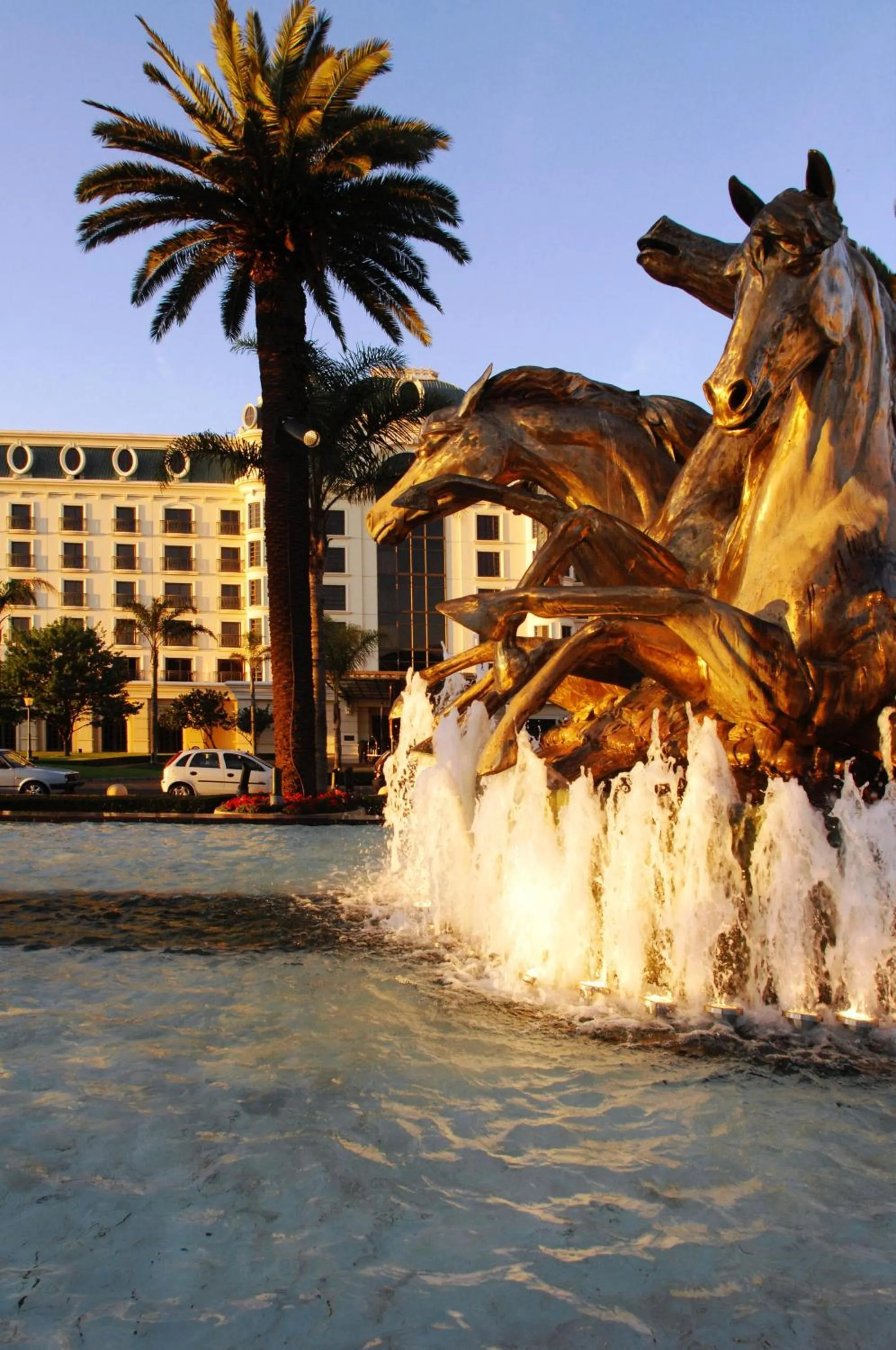 Decorative detail in Peermont D'oreale Grande at Emperors Palace