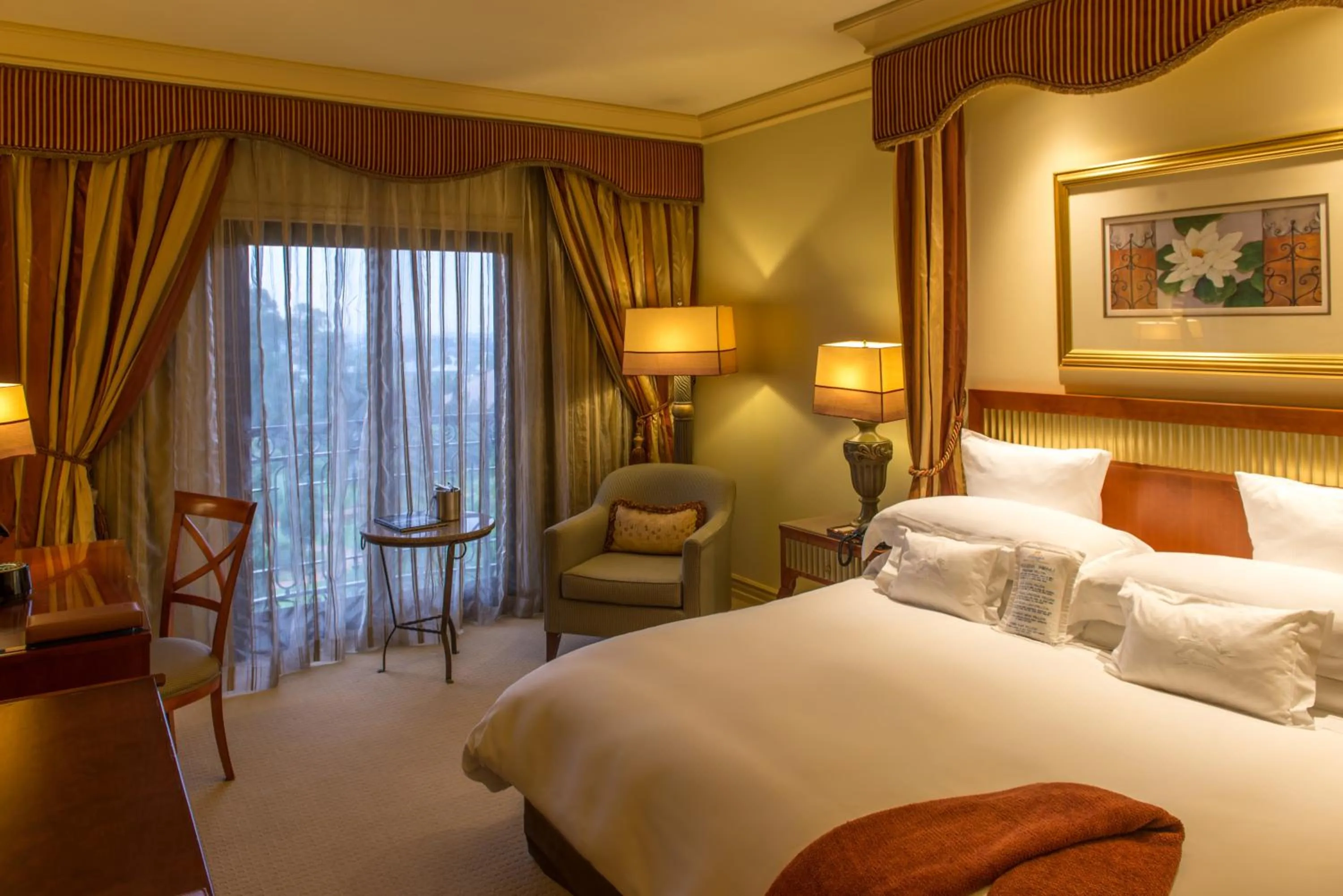 Photo of the whole room, Bed in Peermont D'oreale Grande at Emperors Palace