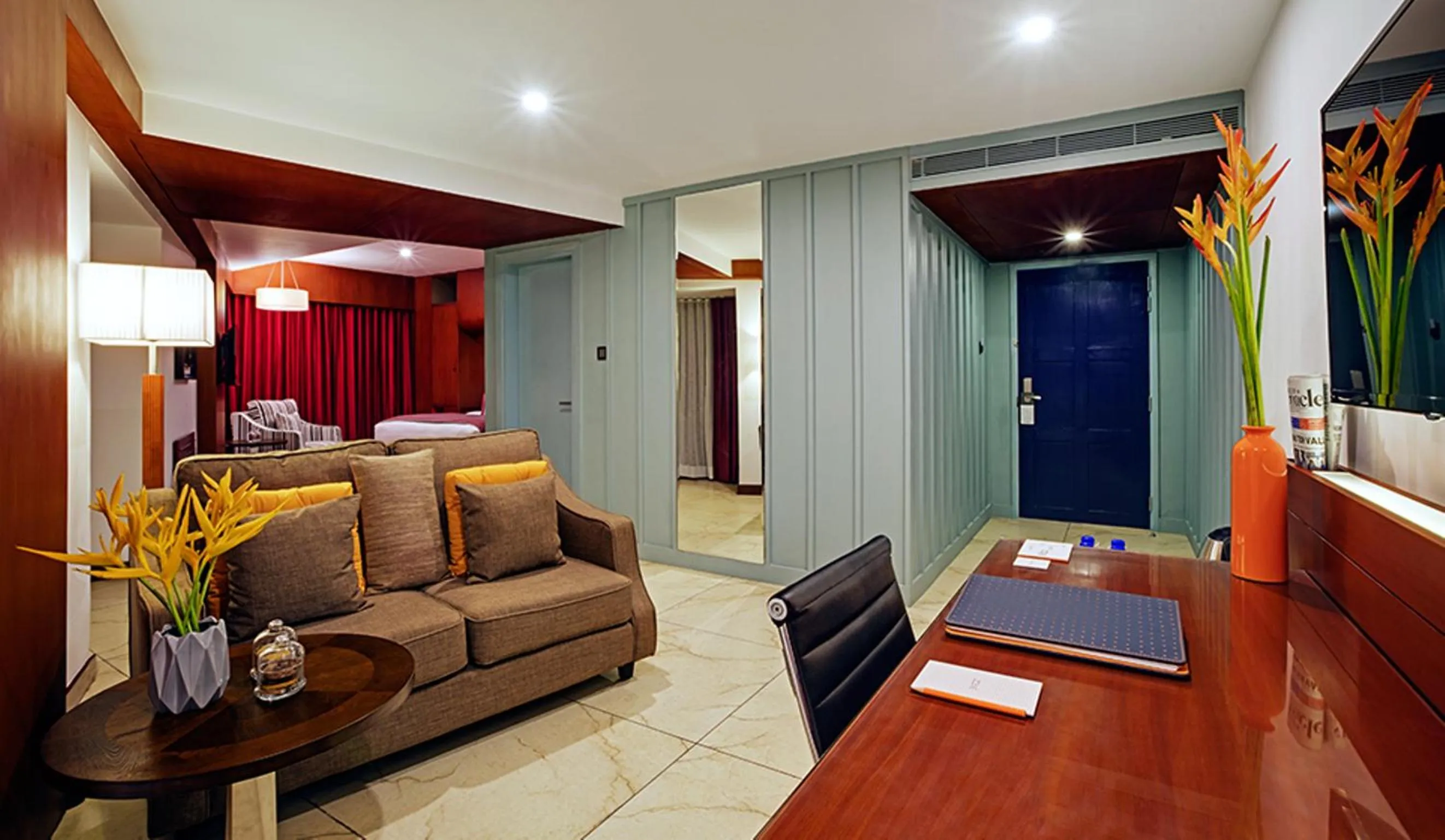 Living room in Zone By The Park, ORR, Chennai