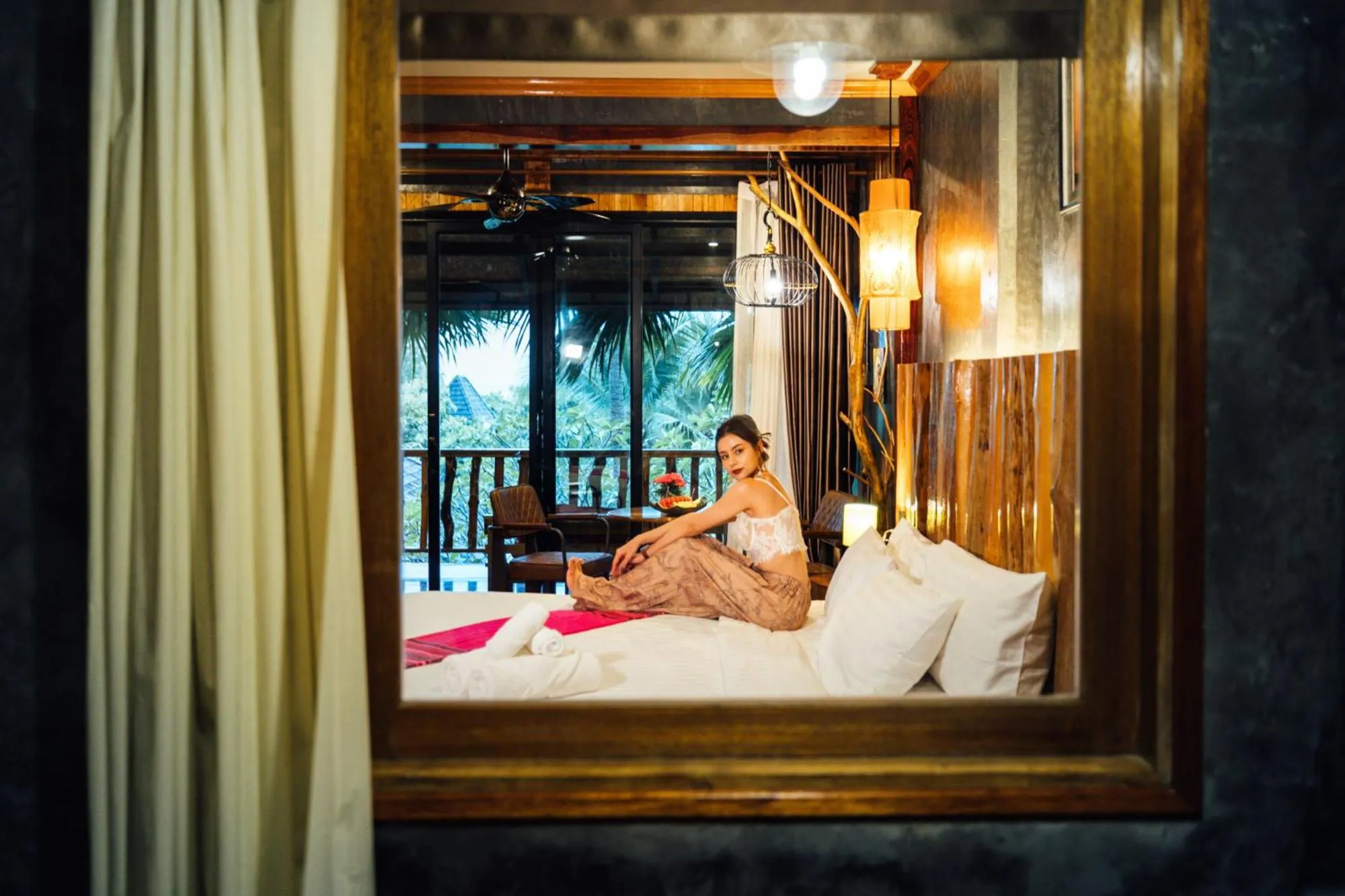 Bed in Andalay Beach Resort Koh Libong