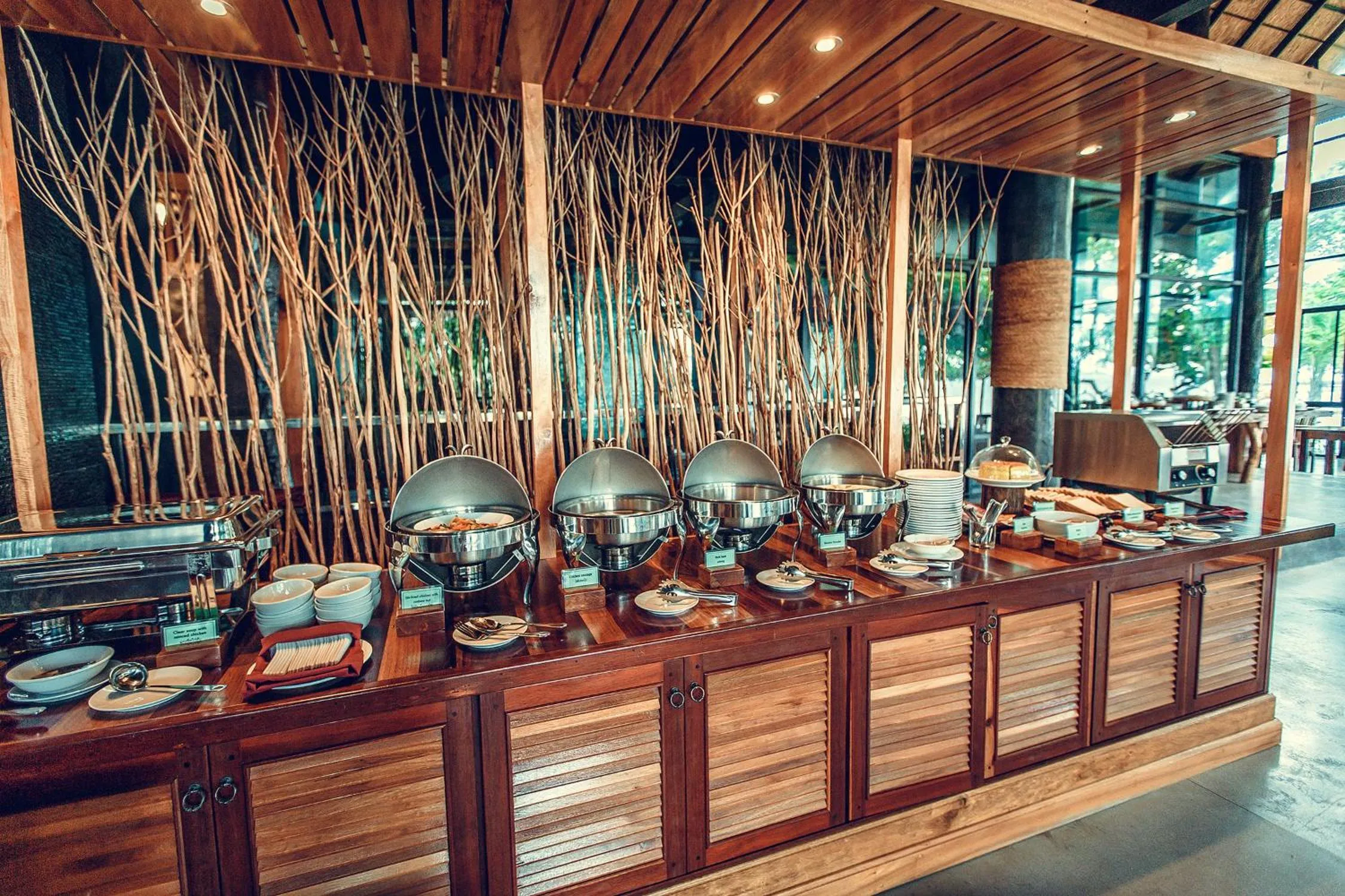 Breakfast in Andalay Beach Resort Koh Libong