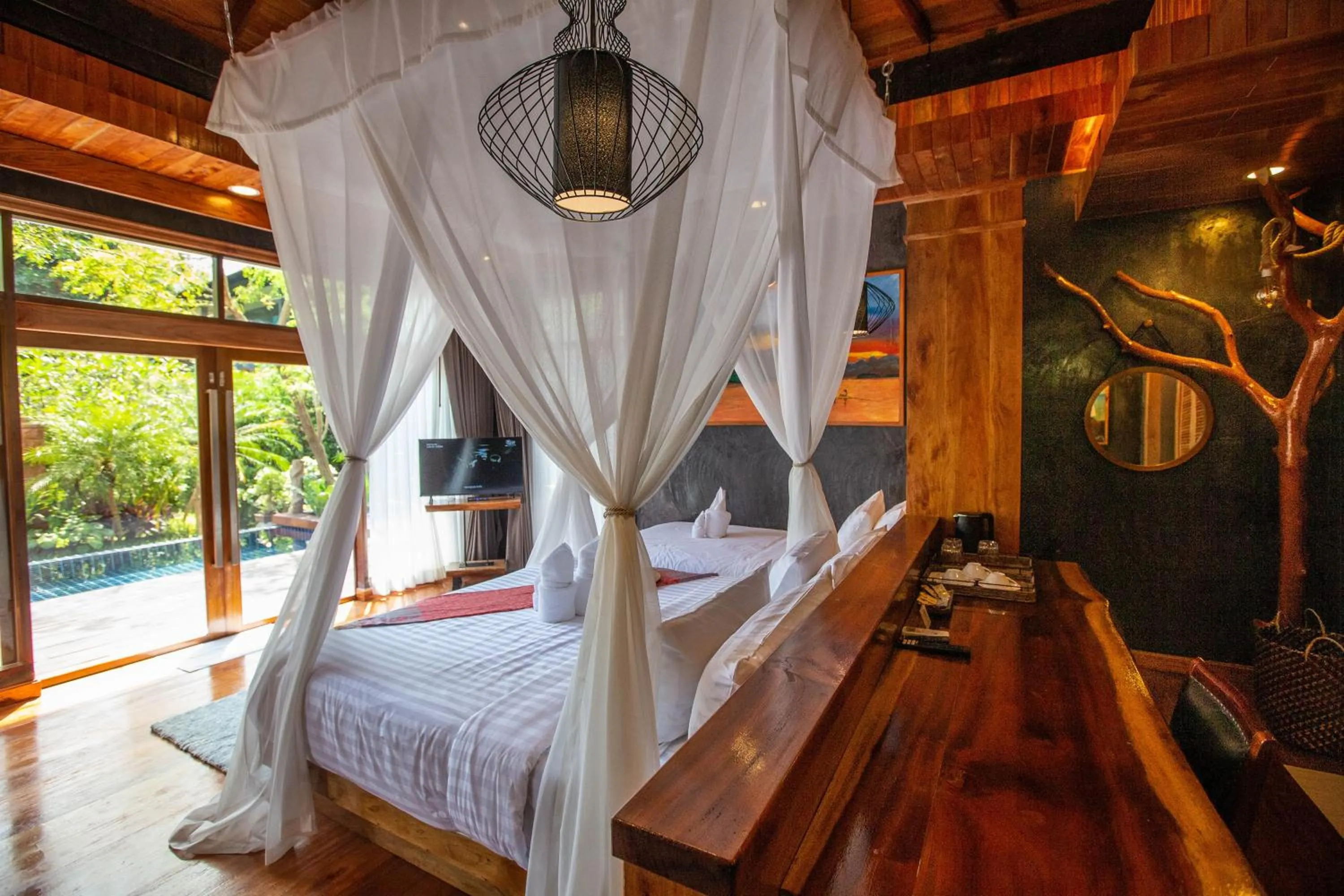 Bedroom, Bed in Andalay Beach Resort Koh Libong