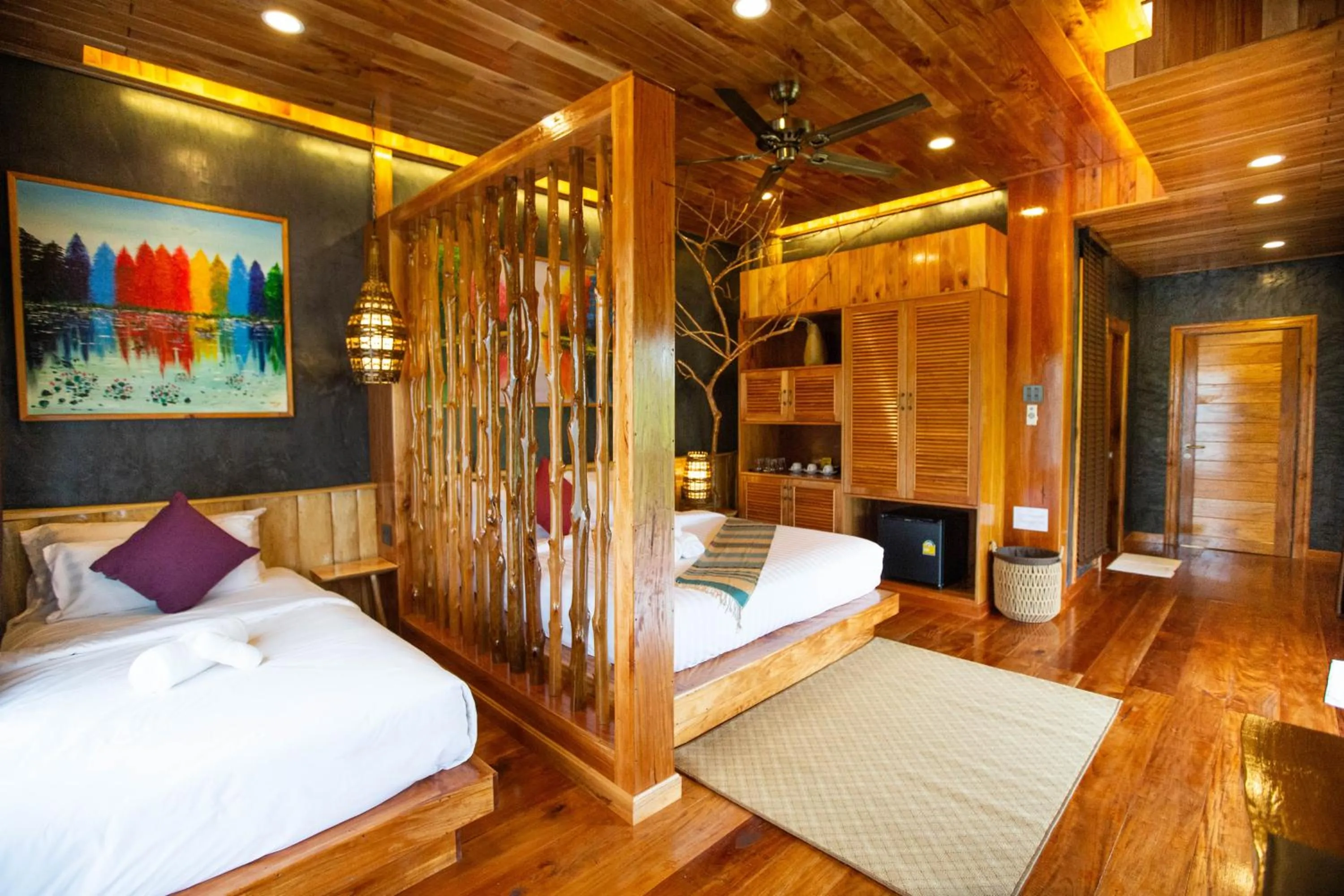 Bed in Andalay Beach Resort Koh Libong