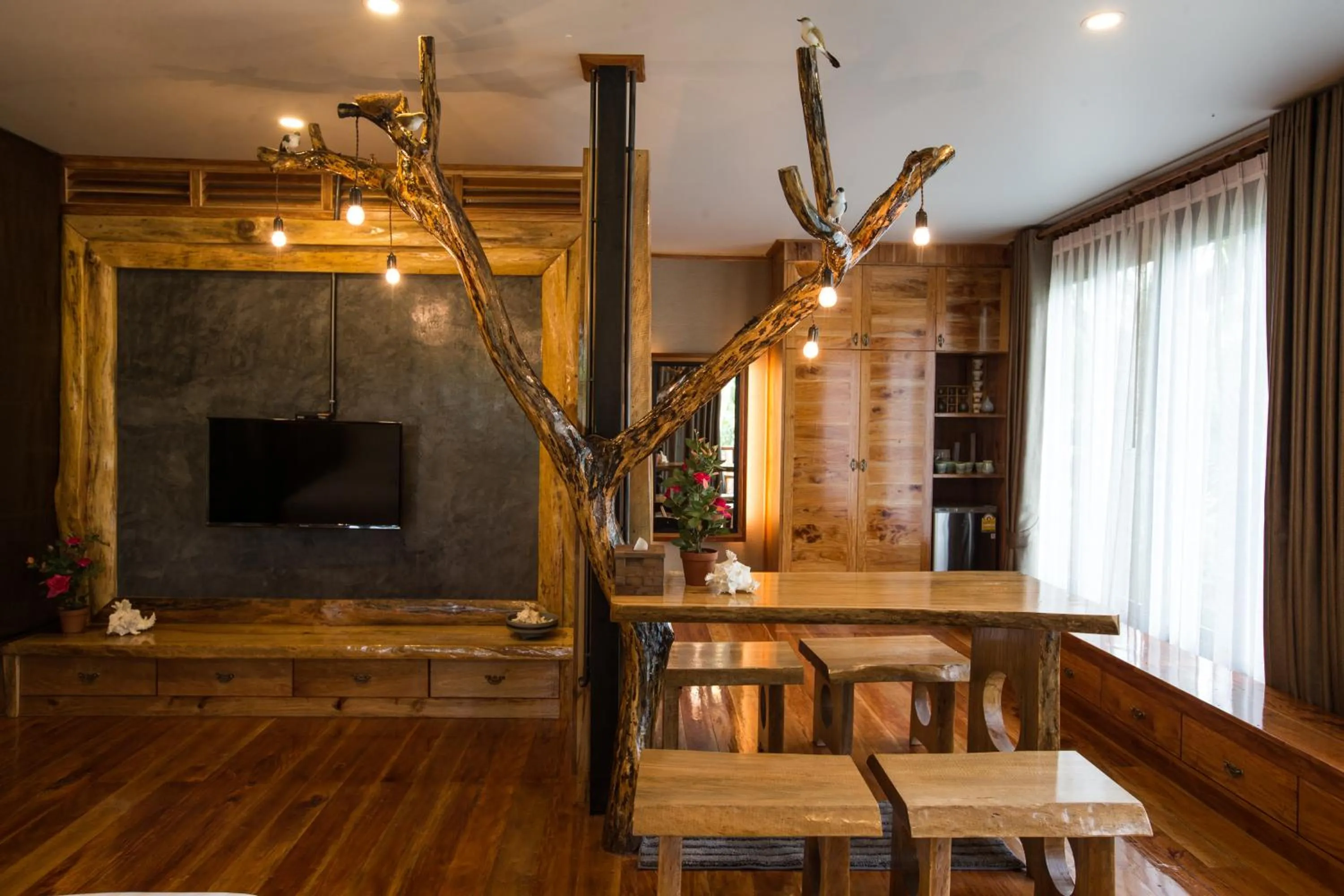 Living room in Andalay Beach Resort Koh Libong