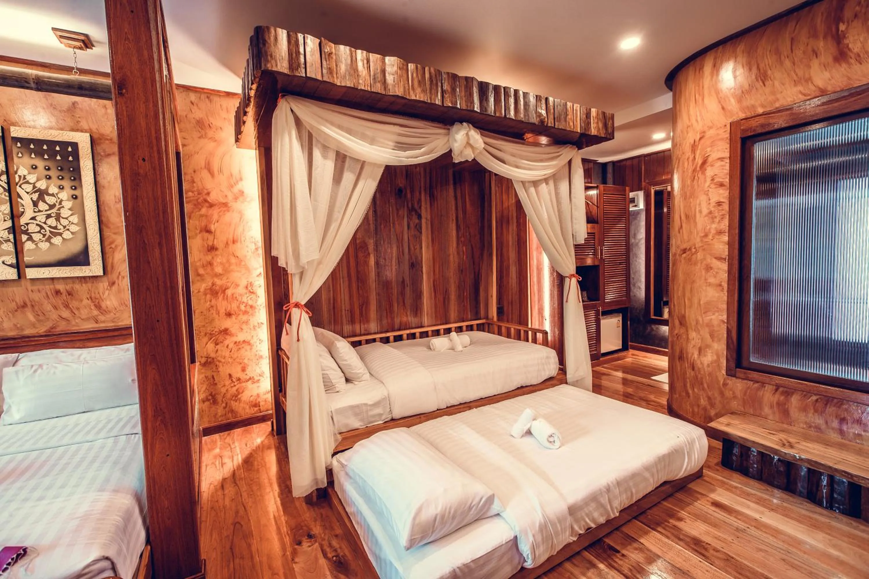 Bedroom, Bed in Andalay Beach Resort Koh Libong