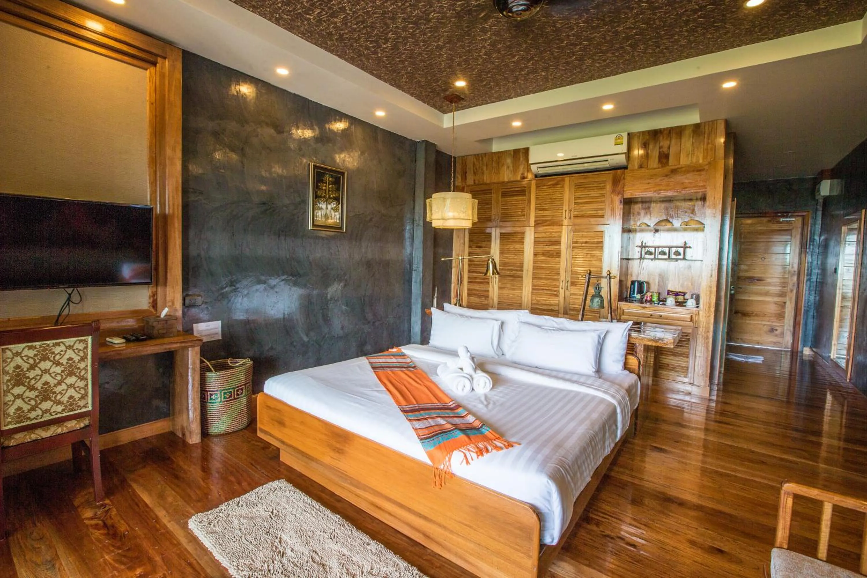 Bedroom, Bed in Andalay Beach Resort Koh Libong