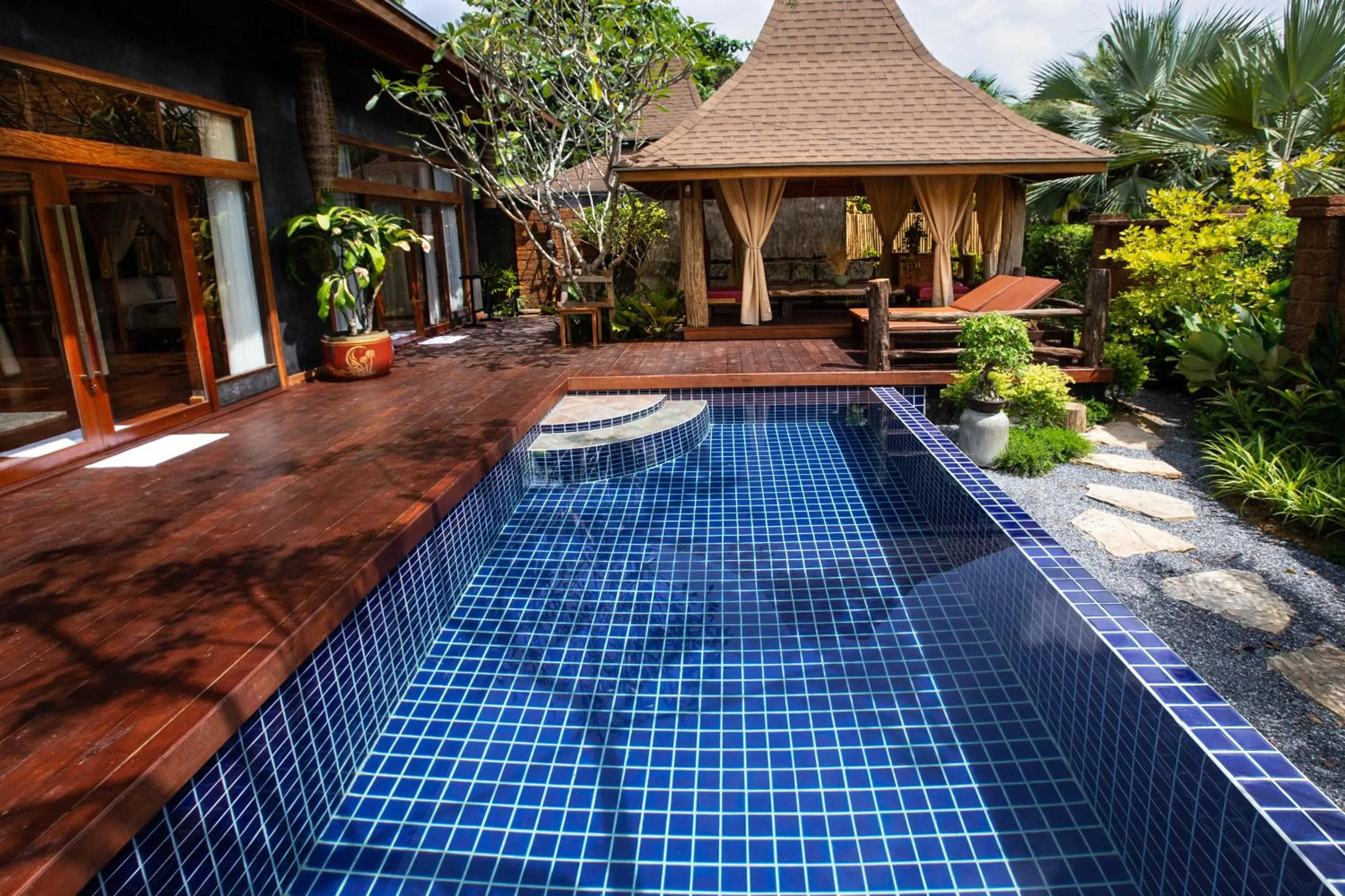 Swimming pool in Andalay Beach Resort Koh Libong