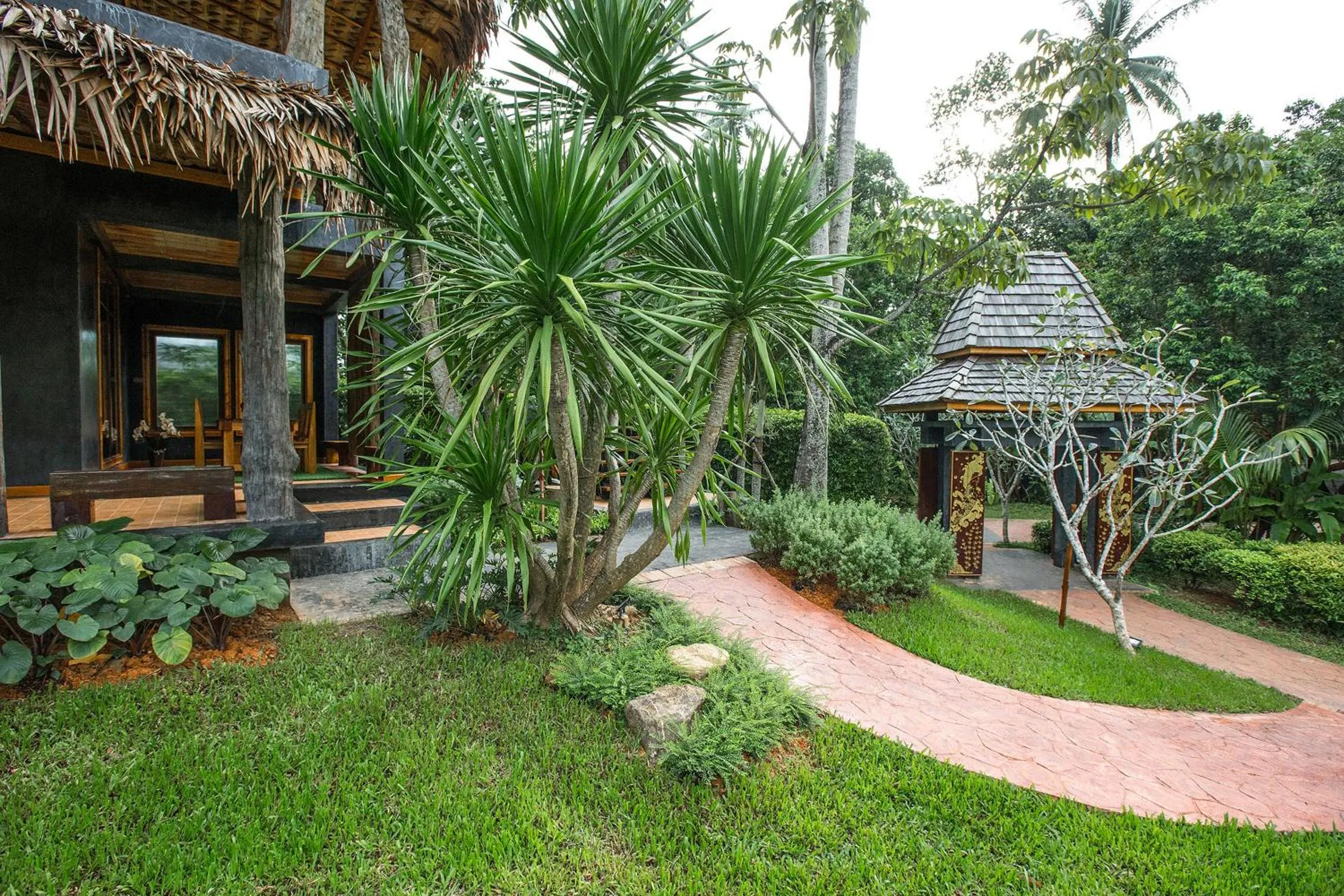 Garden view in Andalay Beach Resort Koh Libong