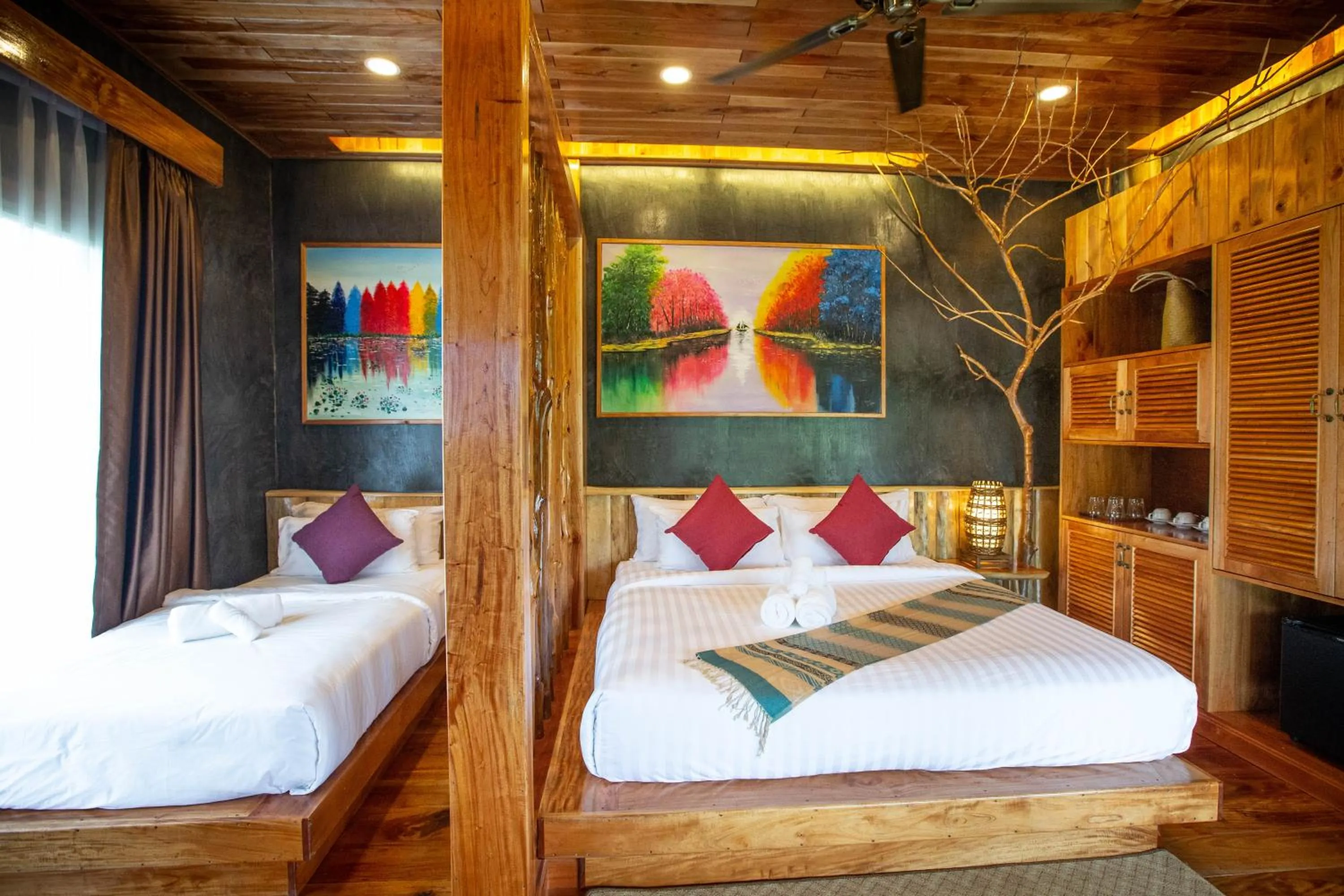 Bed in Andalay Beach Resort Koh Libong
