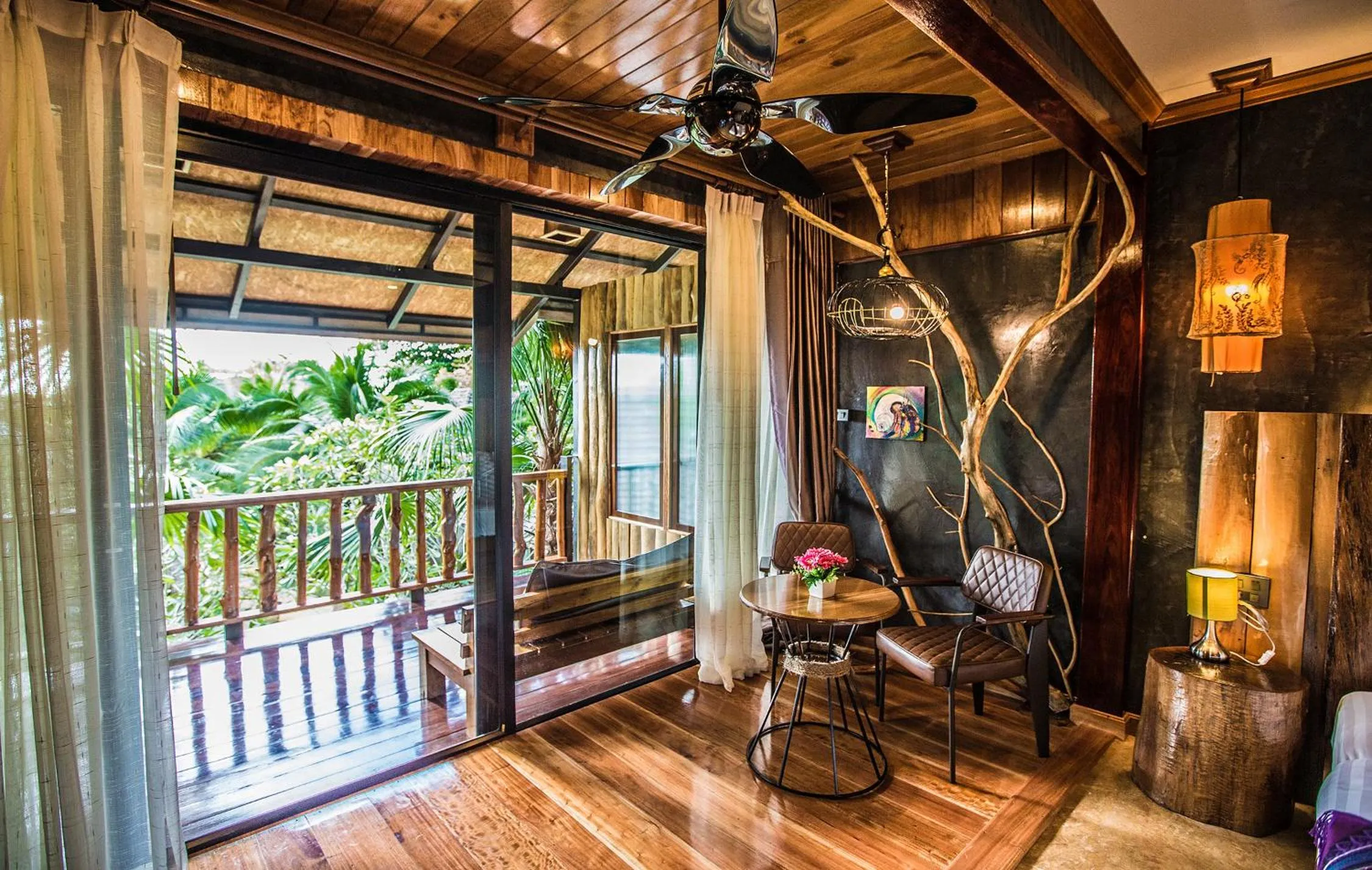 Living room in Andalay Beach Resort Koh Libong