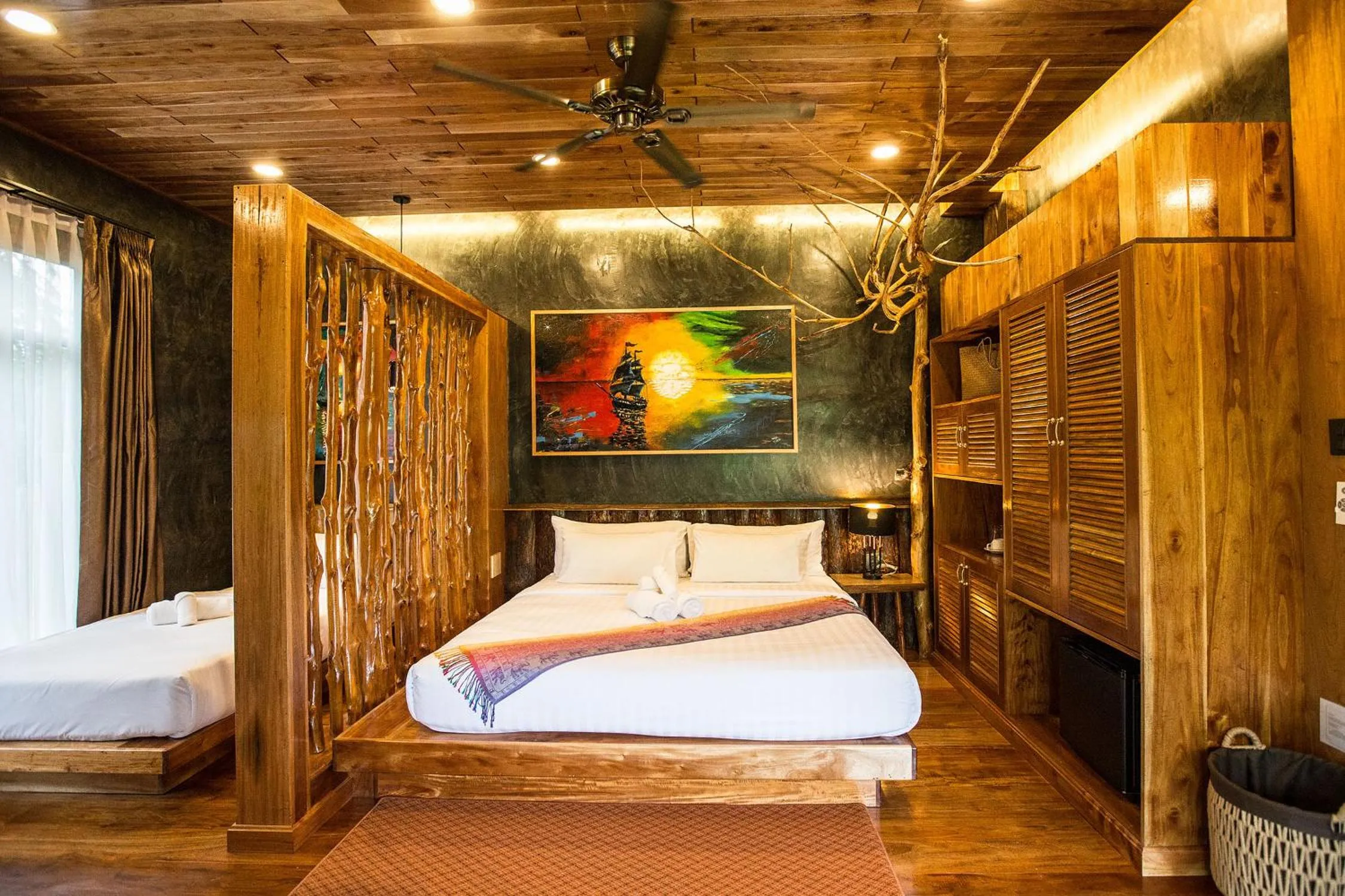 Photo of the whole room, Bed in Andalay Beach Resort Koh Libong