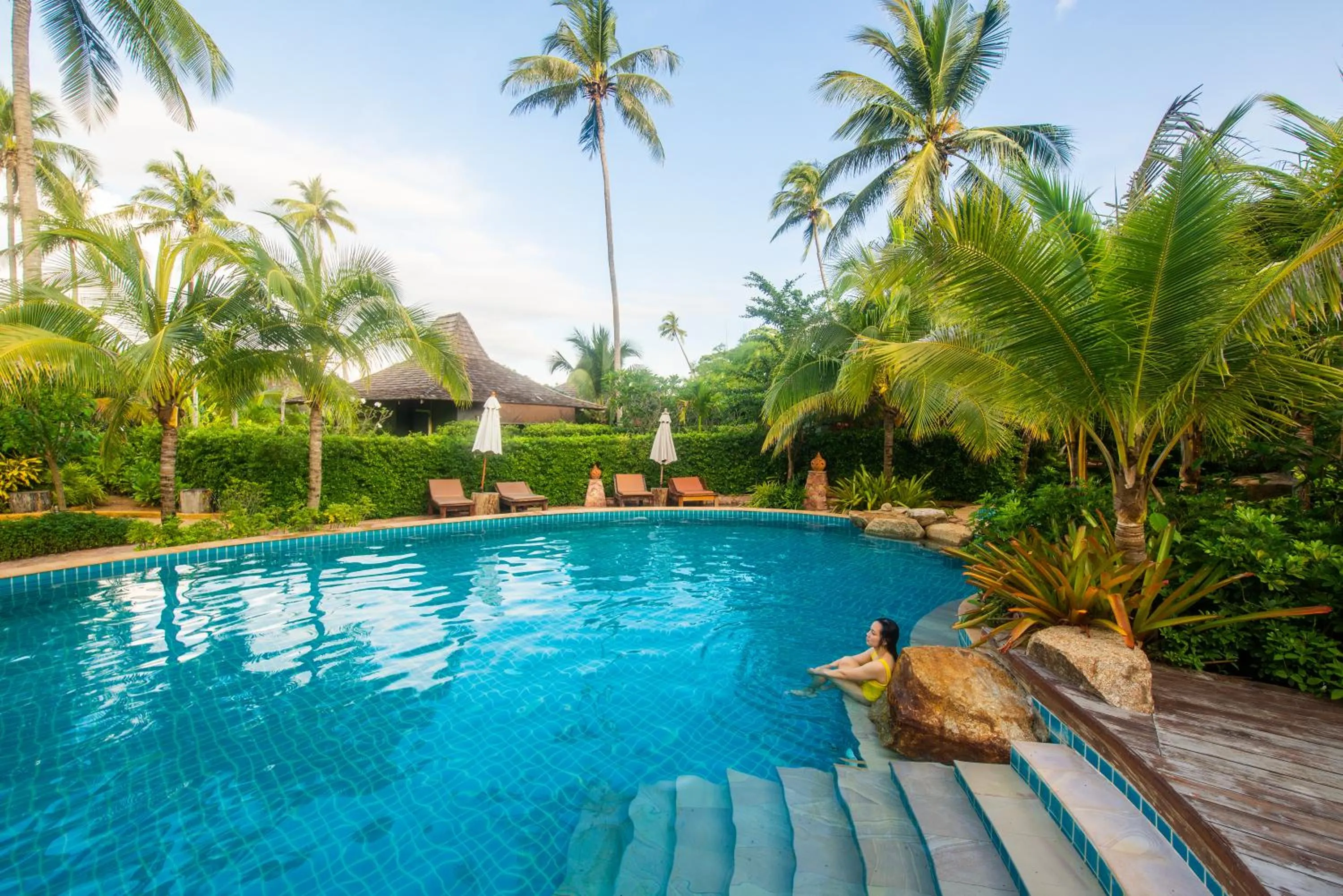 Swimming pool in Andalay Beach Resort Koh Libong