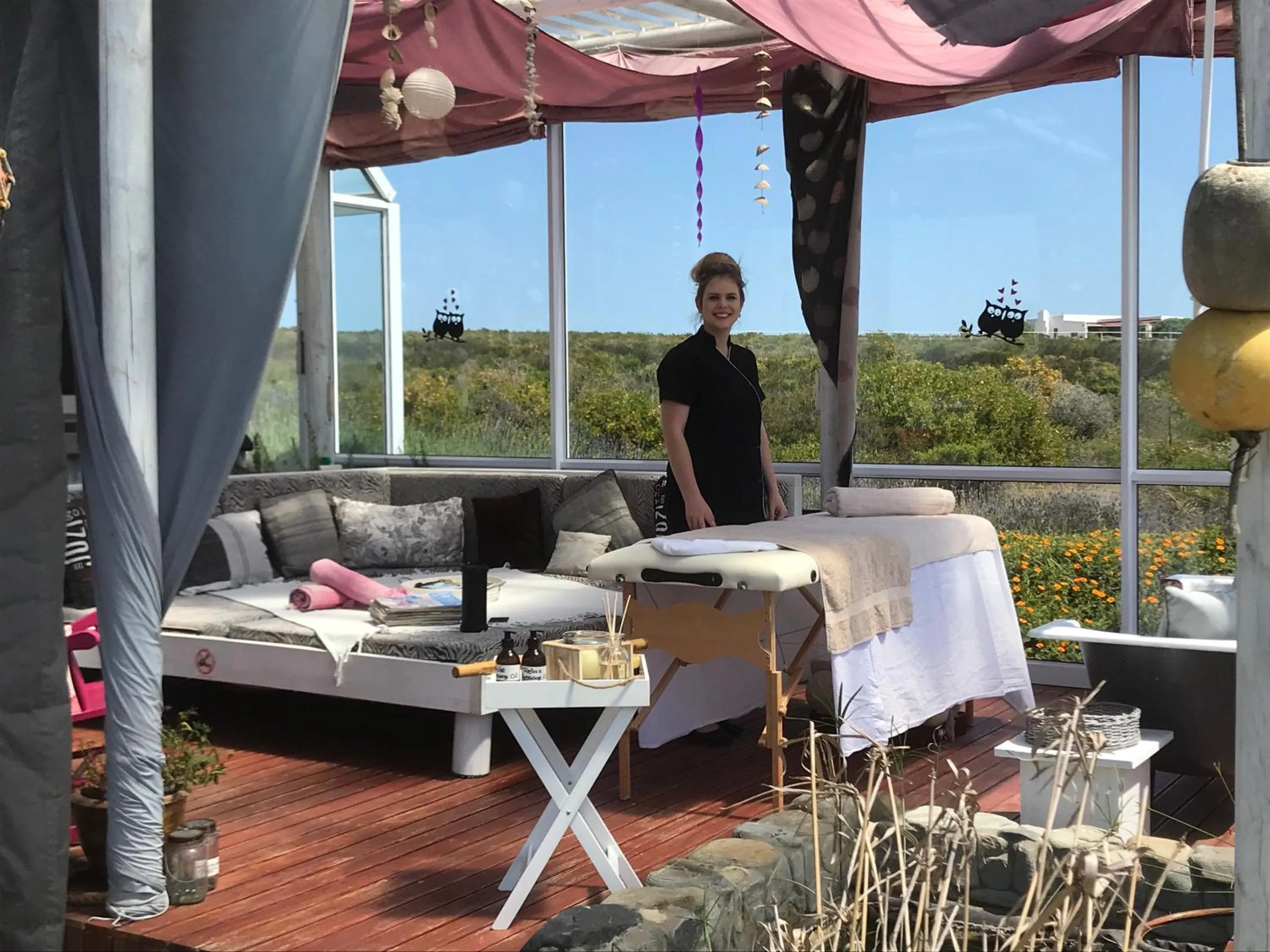 Staff in Farr Out Guest House