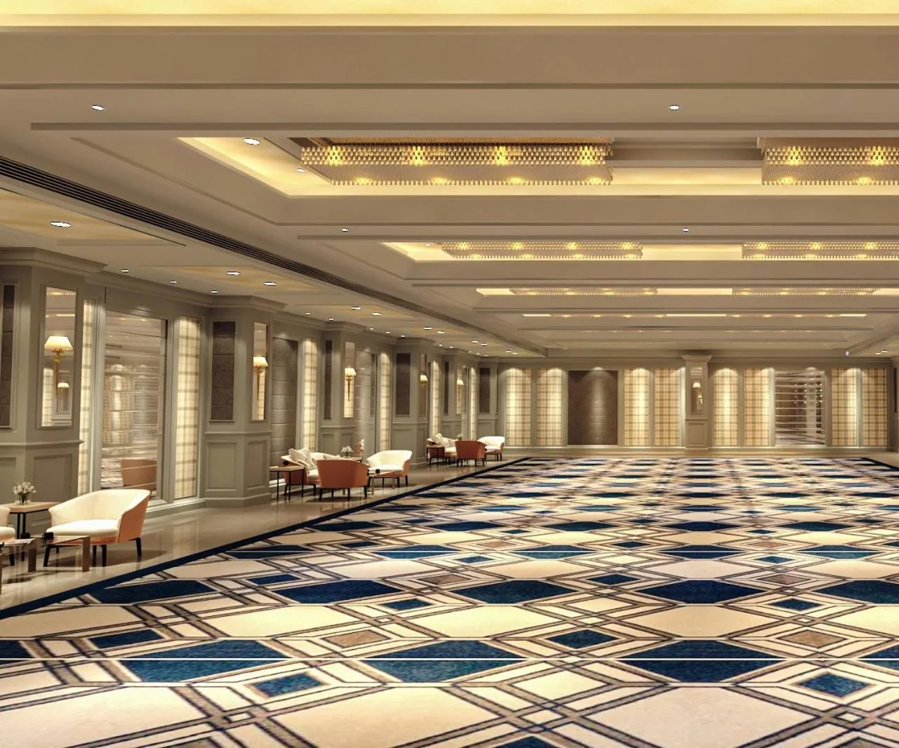 Seating area in voco Amritsar by IHG