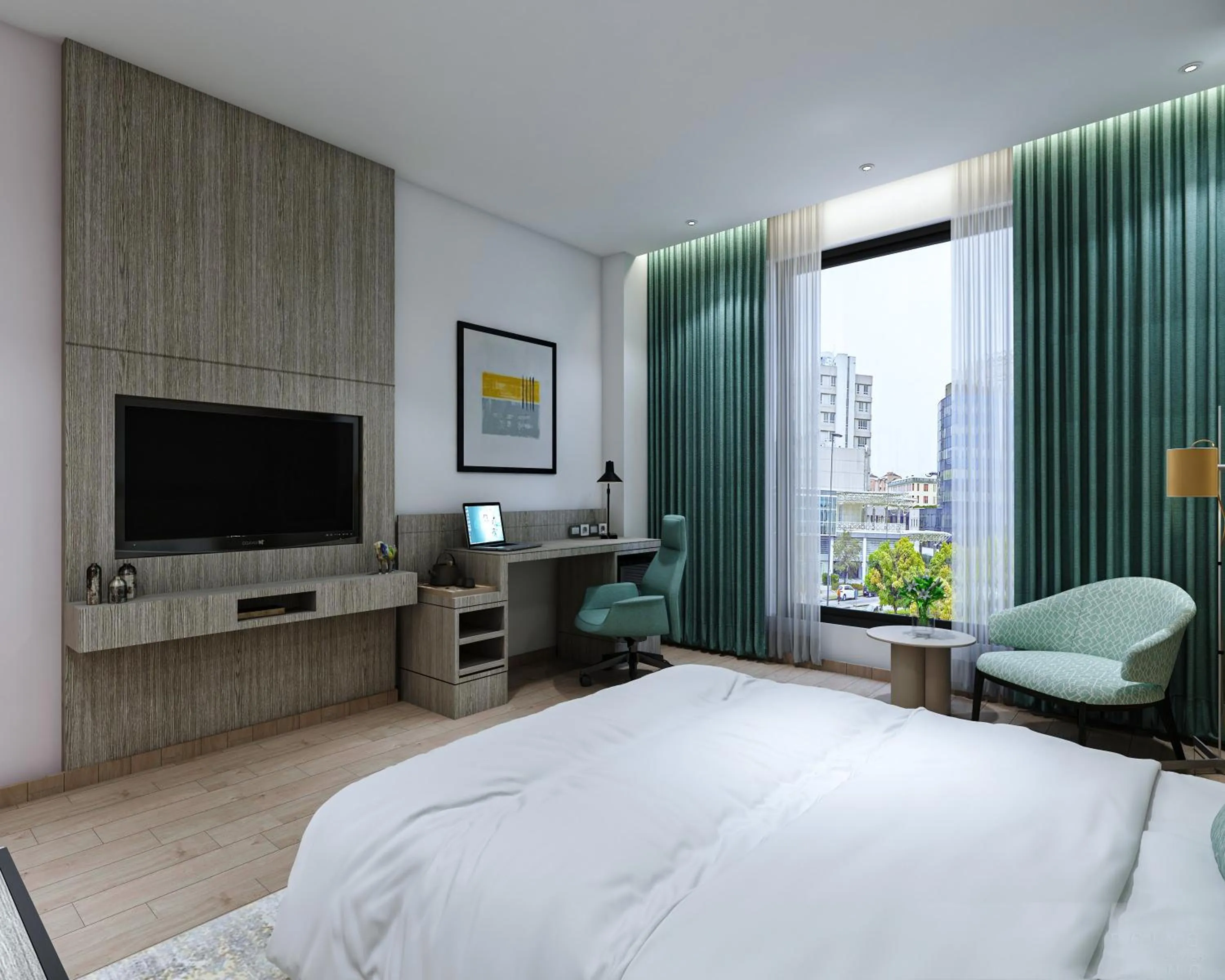 Photo of the whole room, Bed in voco Amritsar by IHG