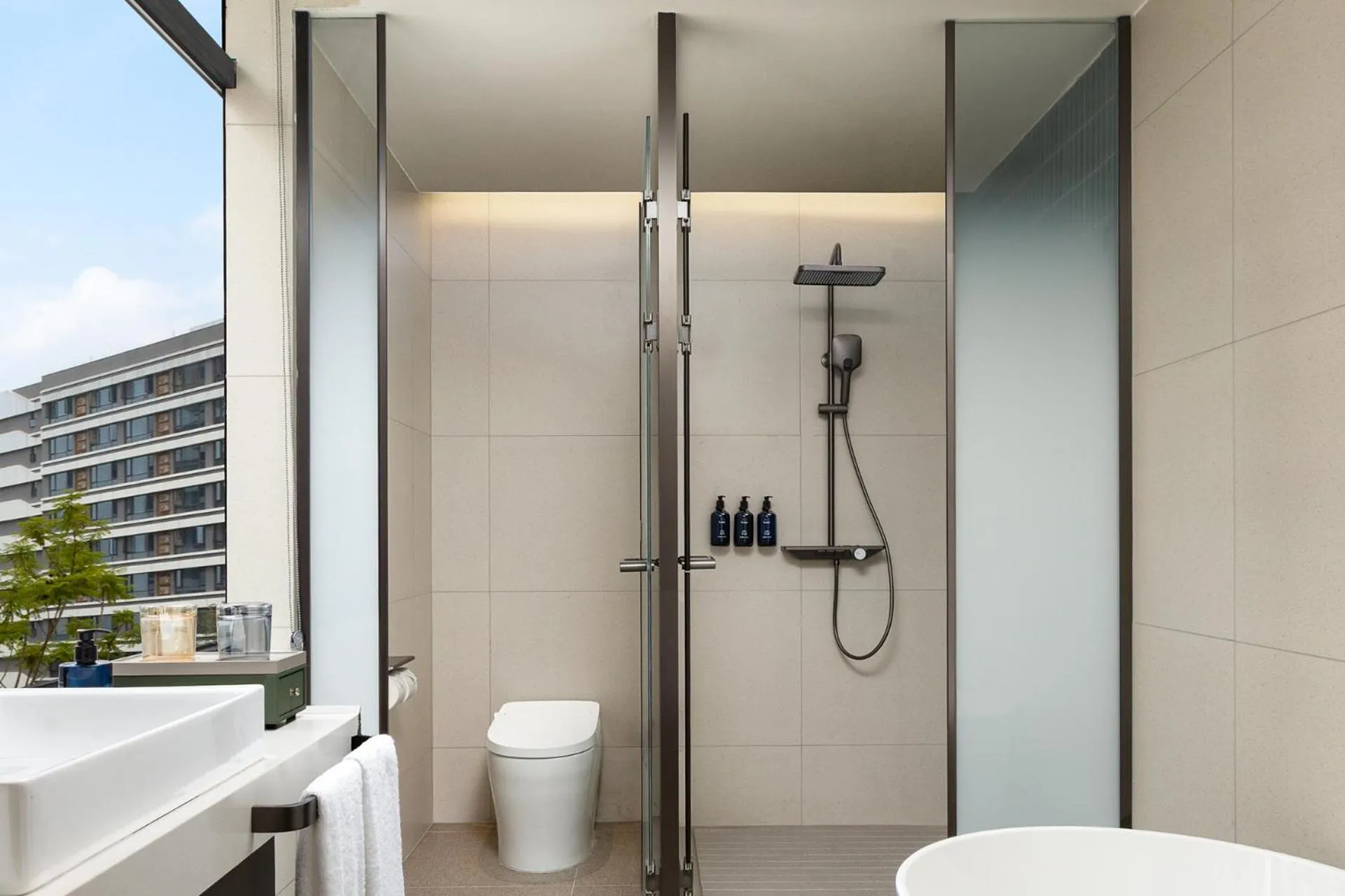 Shower in Holiday Inn Express Neijiang High-Tech Zone by IHG