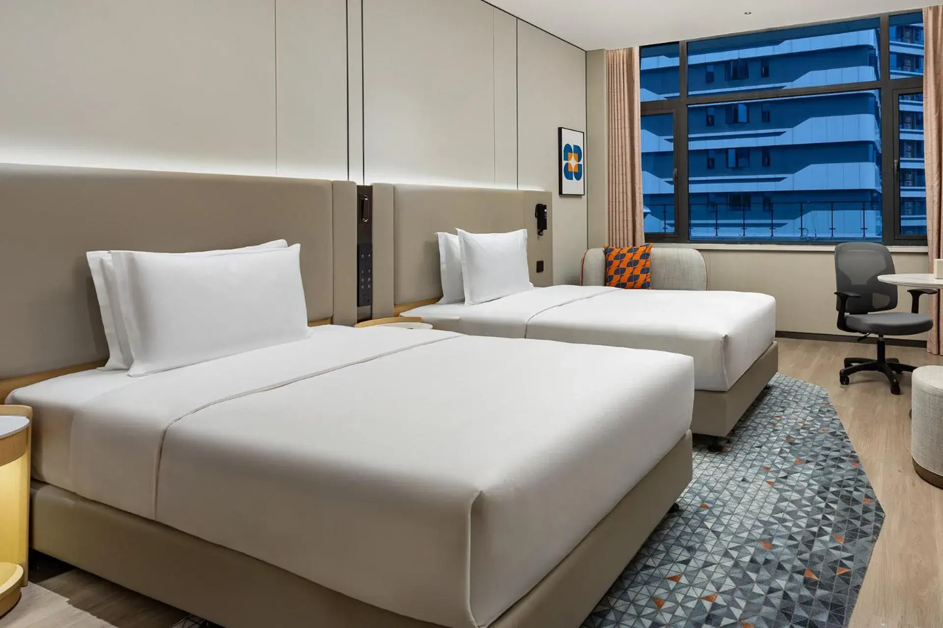Standard Room with Two Single Beds in Holiday Inn Express Neijiang High-Tech Zone by IHG Standard Room with Two Single Beds in Holiday Inn Express Neijiang High-Tech Zone by IHG