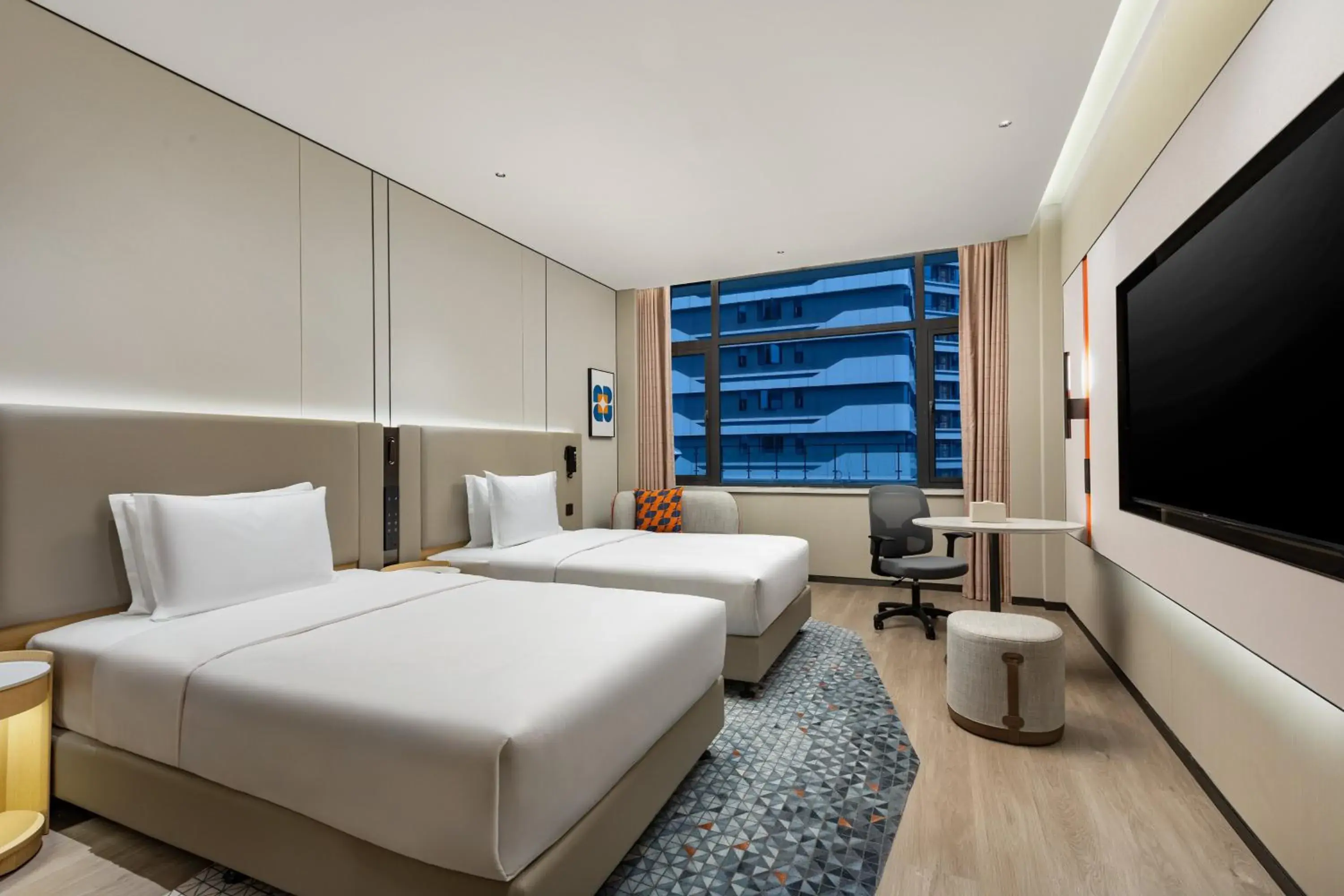 Standard Twin Room - High Floor in Holiday Inn Express Neijiang High-Tech Zone by IHG Standard Twin Room - High Floor in Holiday Inn Express Neijiang High-Tech Zone by IHG