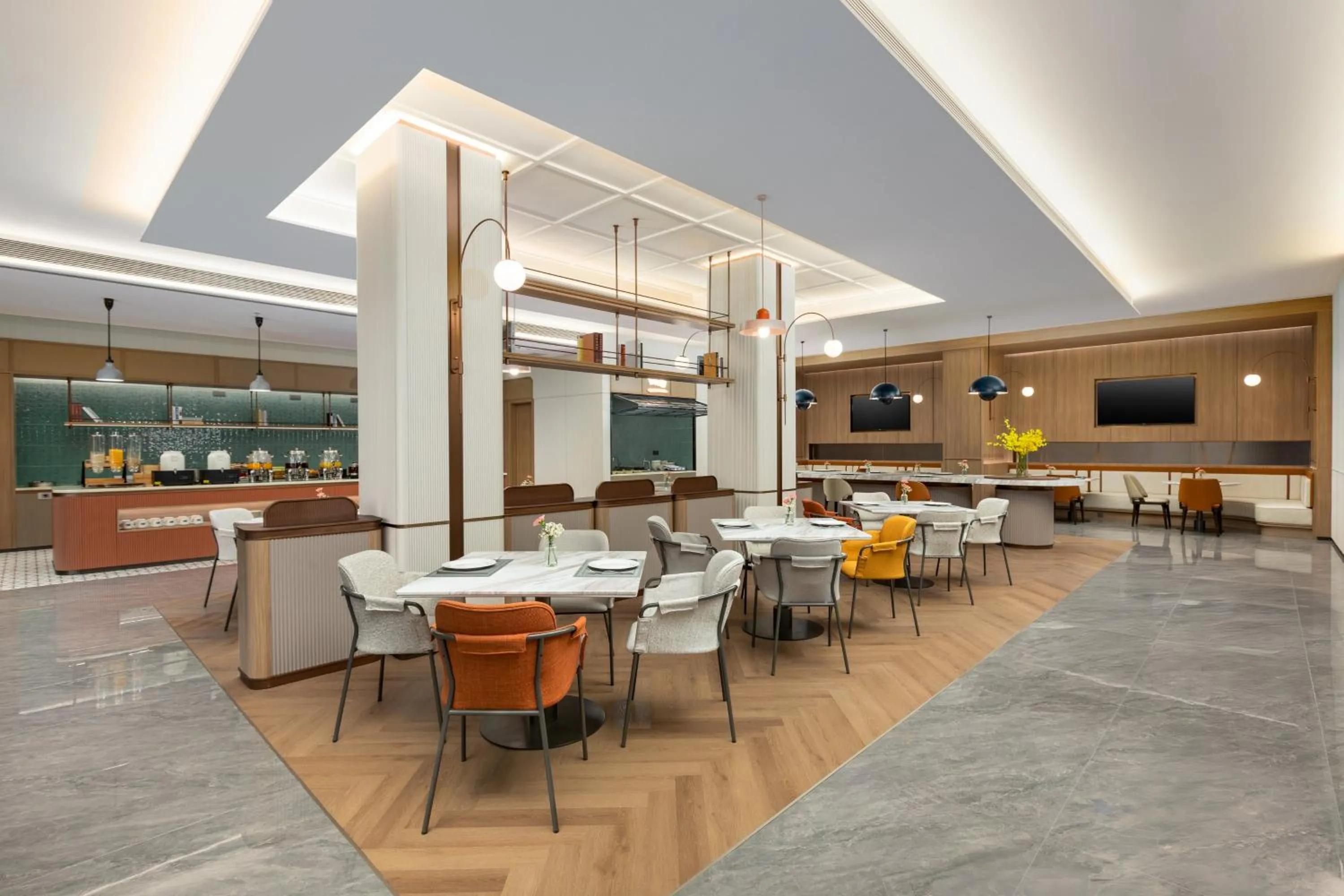 Restaurant/places to eat in Holiday Inn Express Neijiang High-Tech Zone by IHG