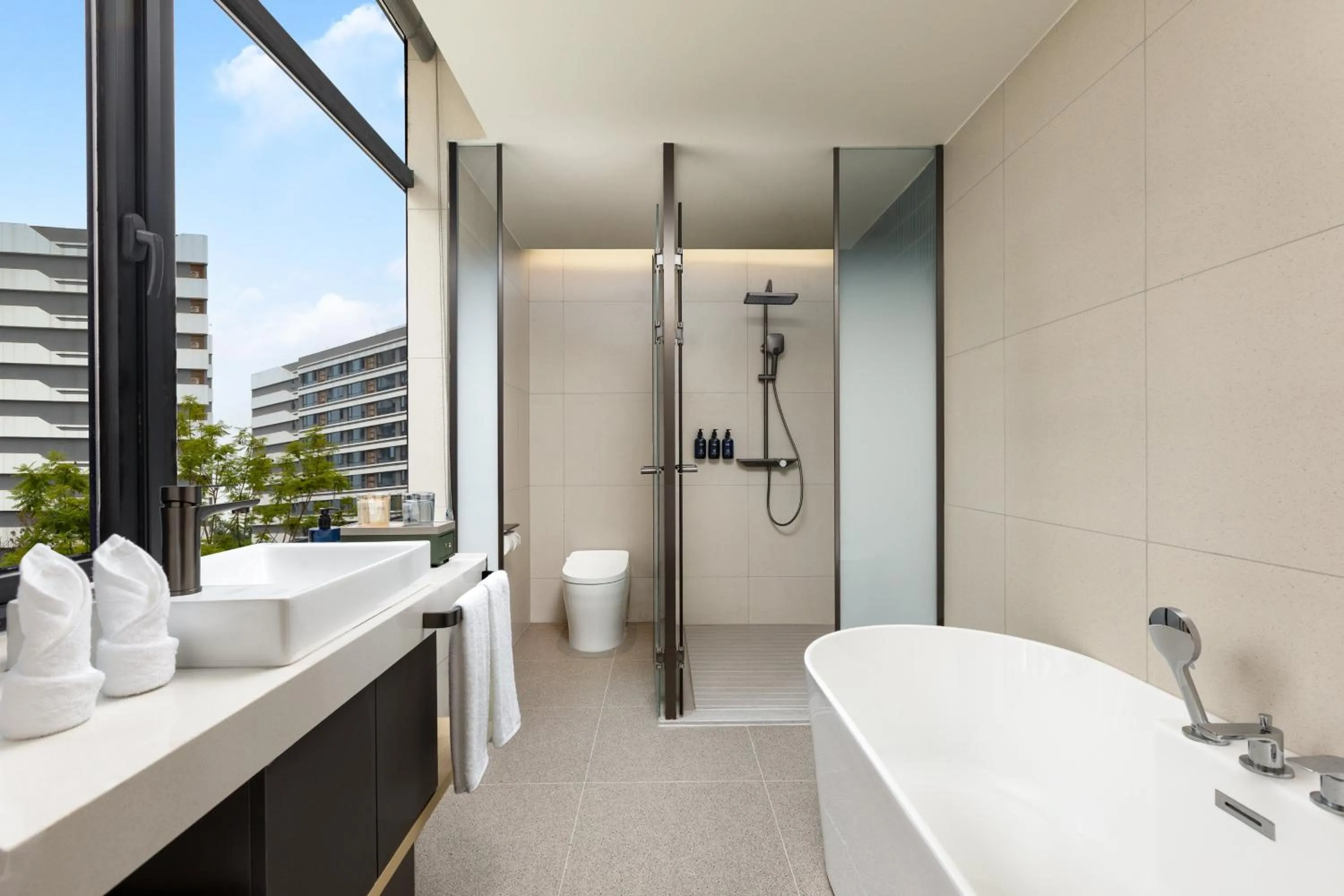 Bathroom in Holiday Inn Express Neijiang High-Tech Zone by IHG