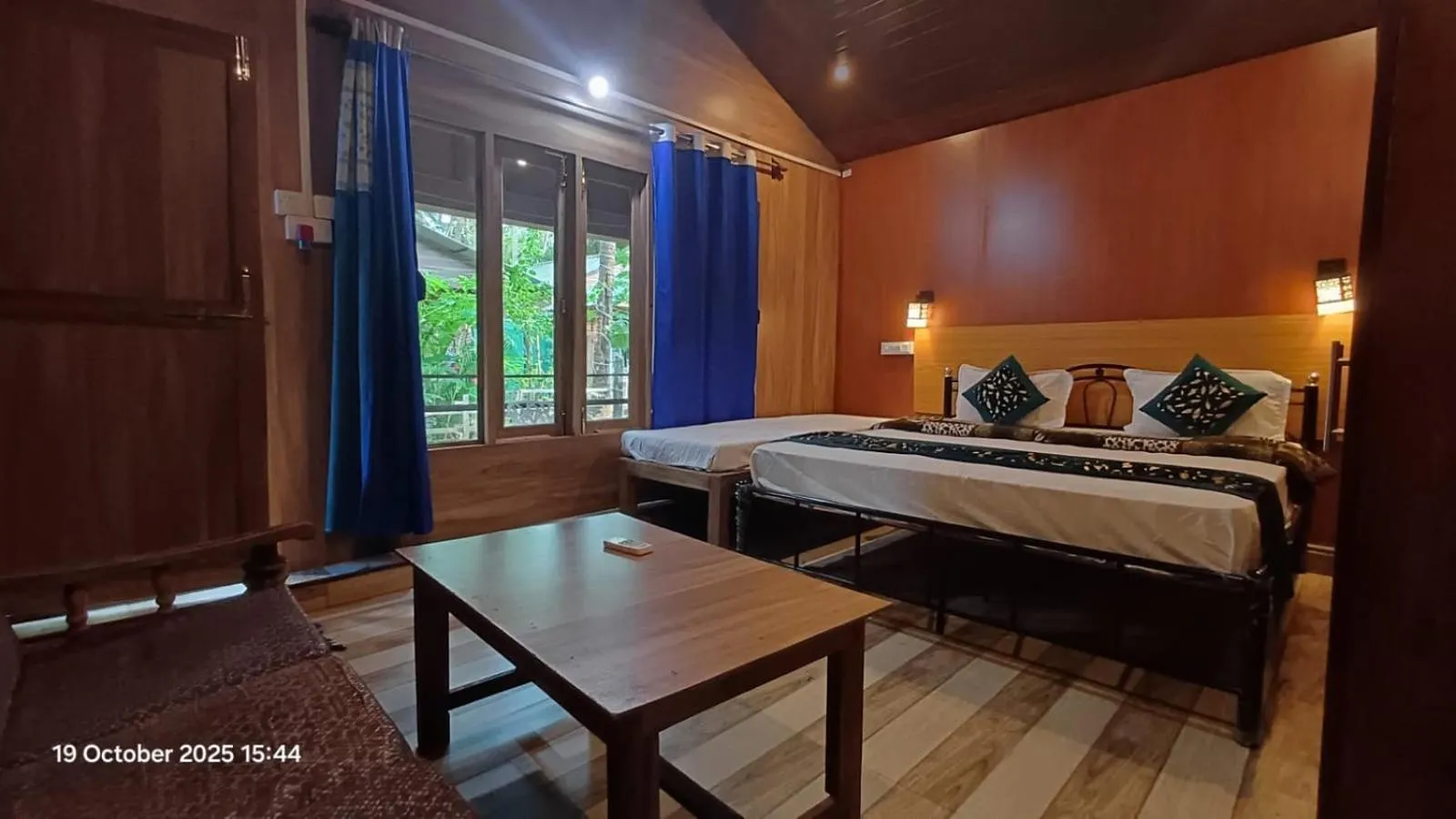 Bed in Sai Palolem Beach cottages