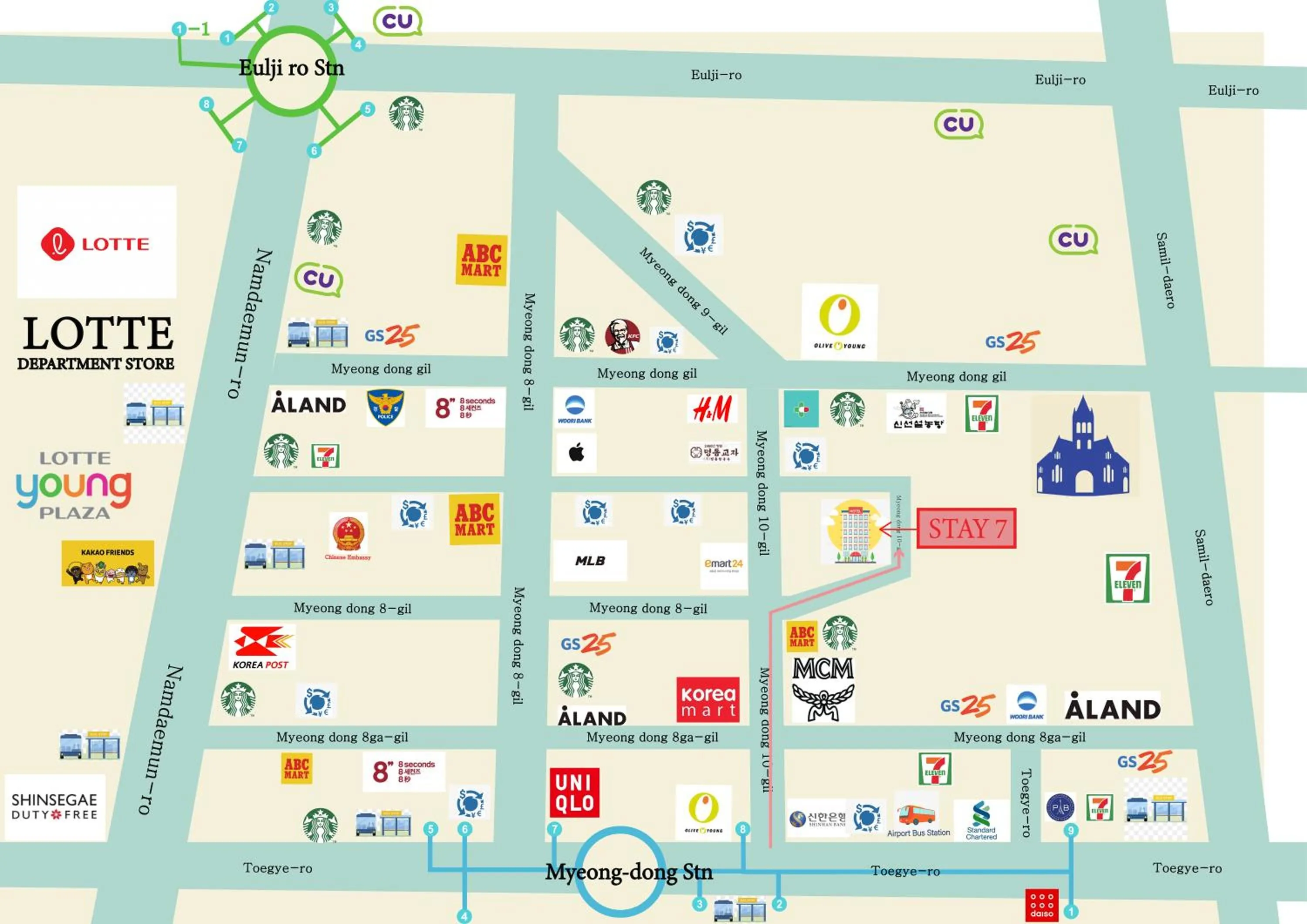 Off site in STAY7 Myeongdong