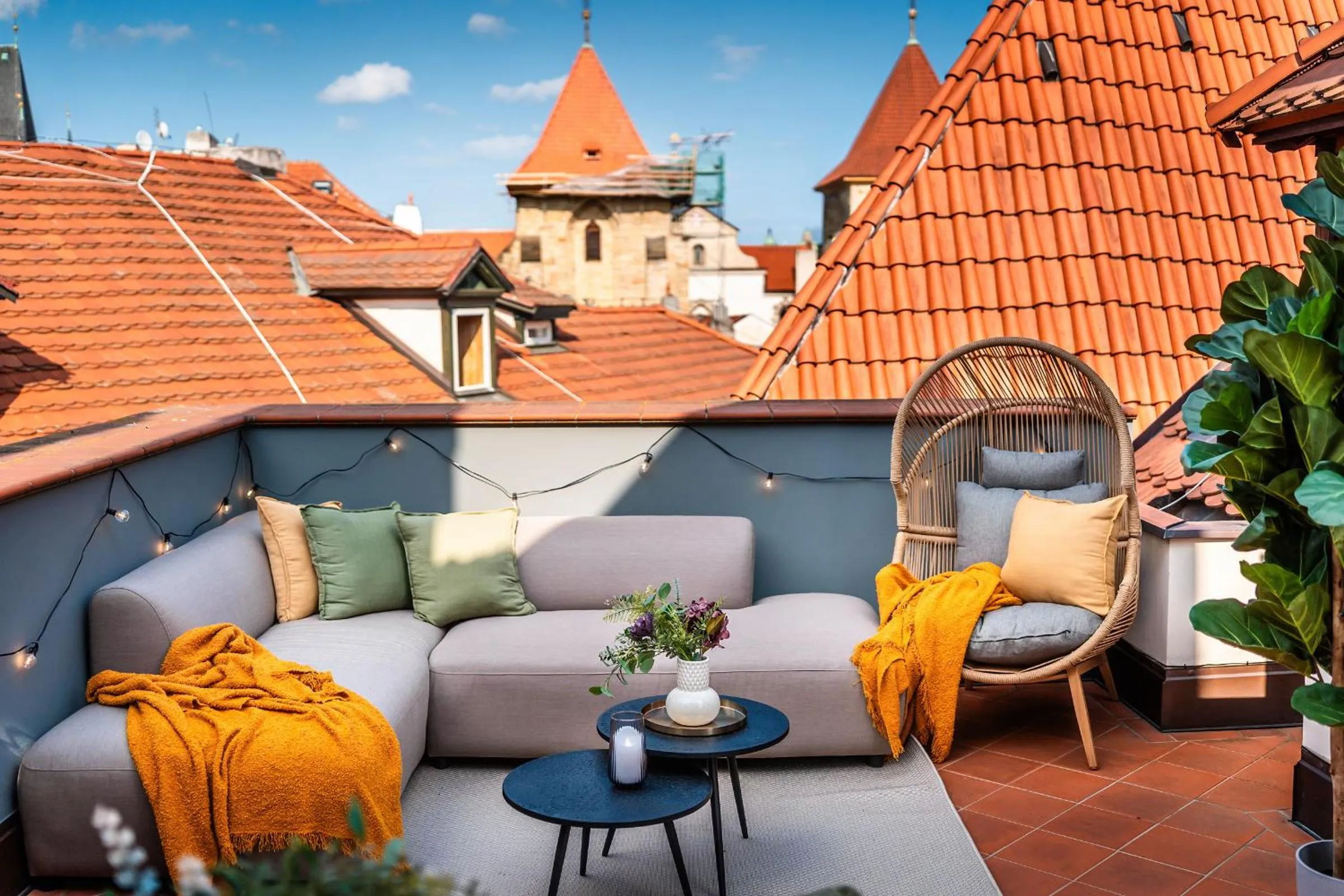 Balcony/Terrace in Old Royal Post Boutique Hotel & Premium Suites