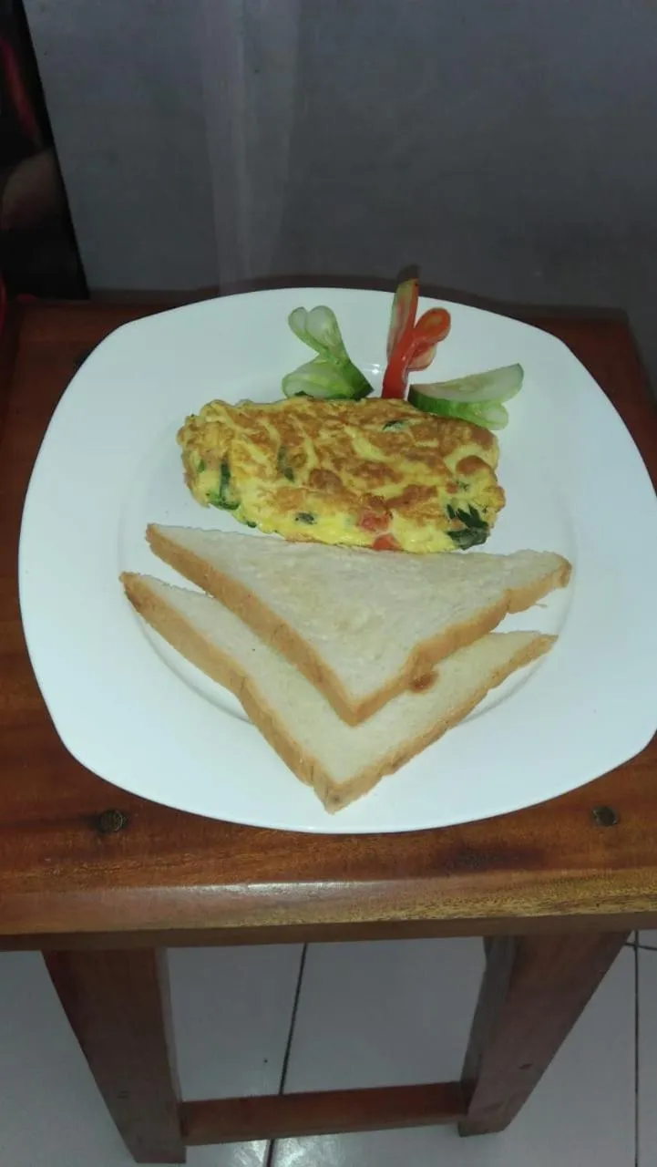 Breakfast in Tri Putri Homestay