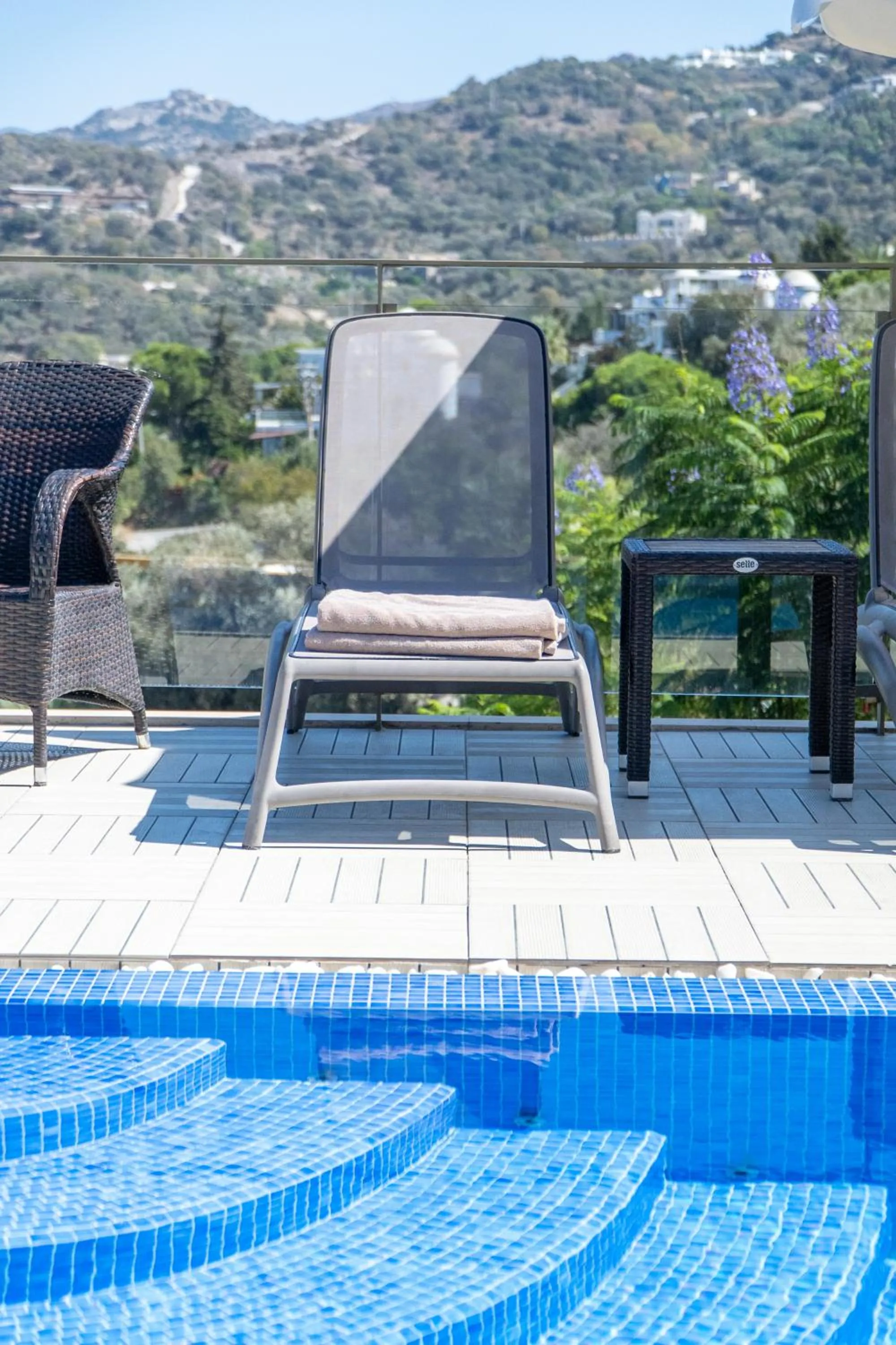 Pool view in Spektr Boutique Hotel Yalikavak