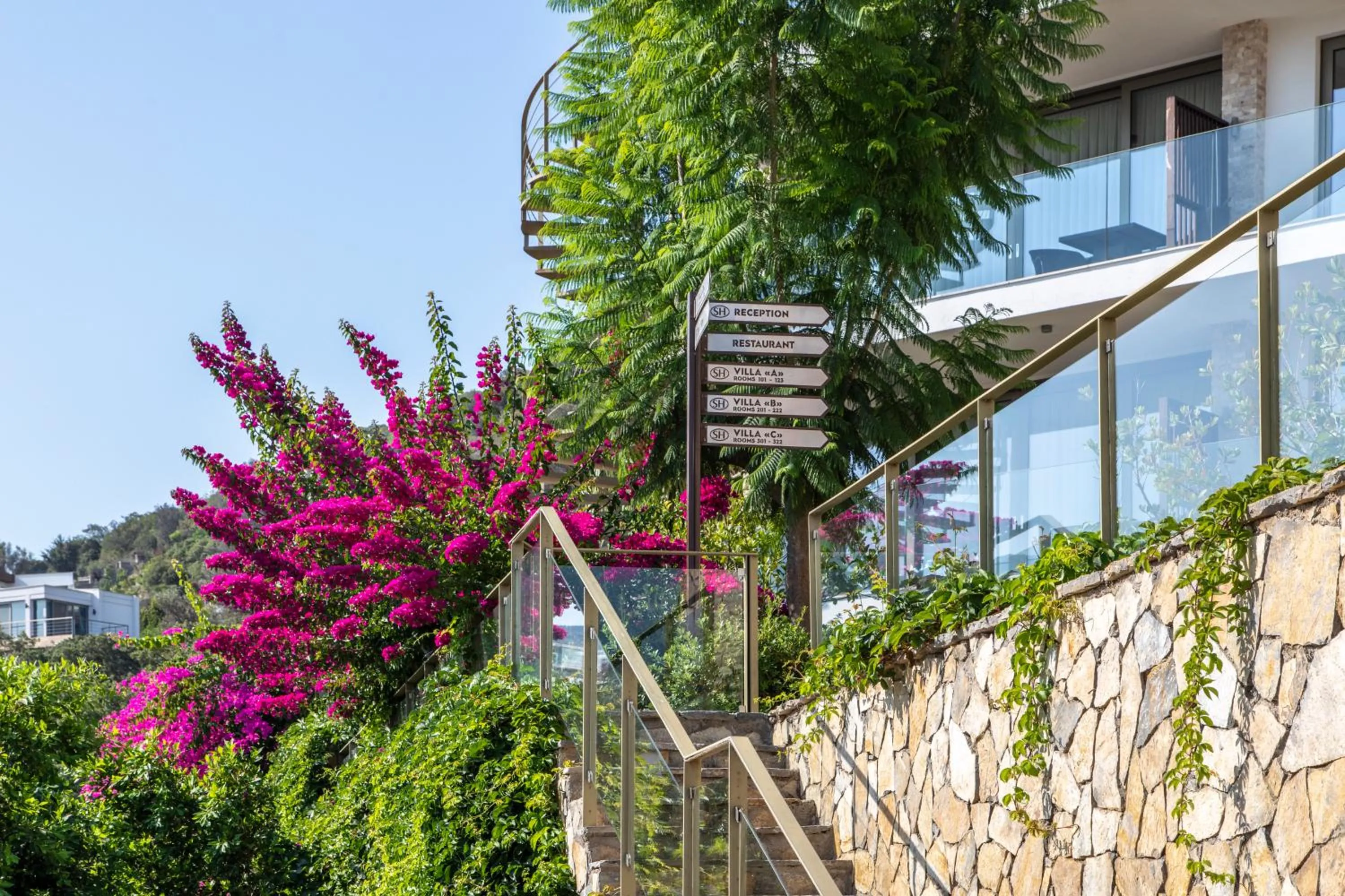 Property building in Spektr Boutique Hotel Yalikavak