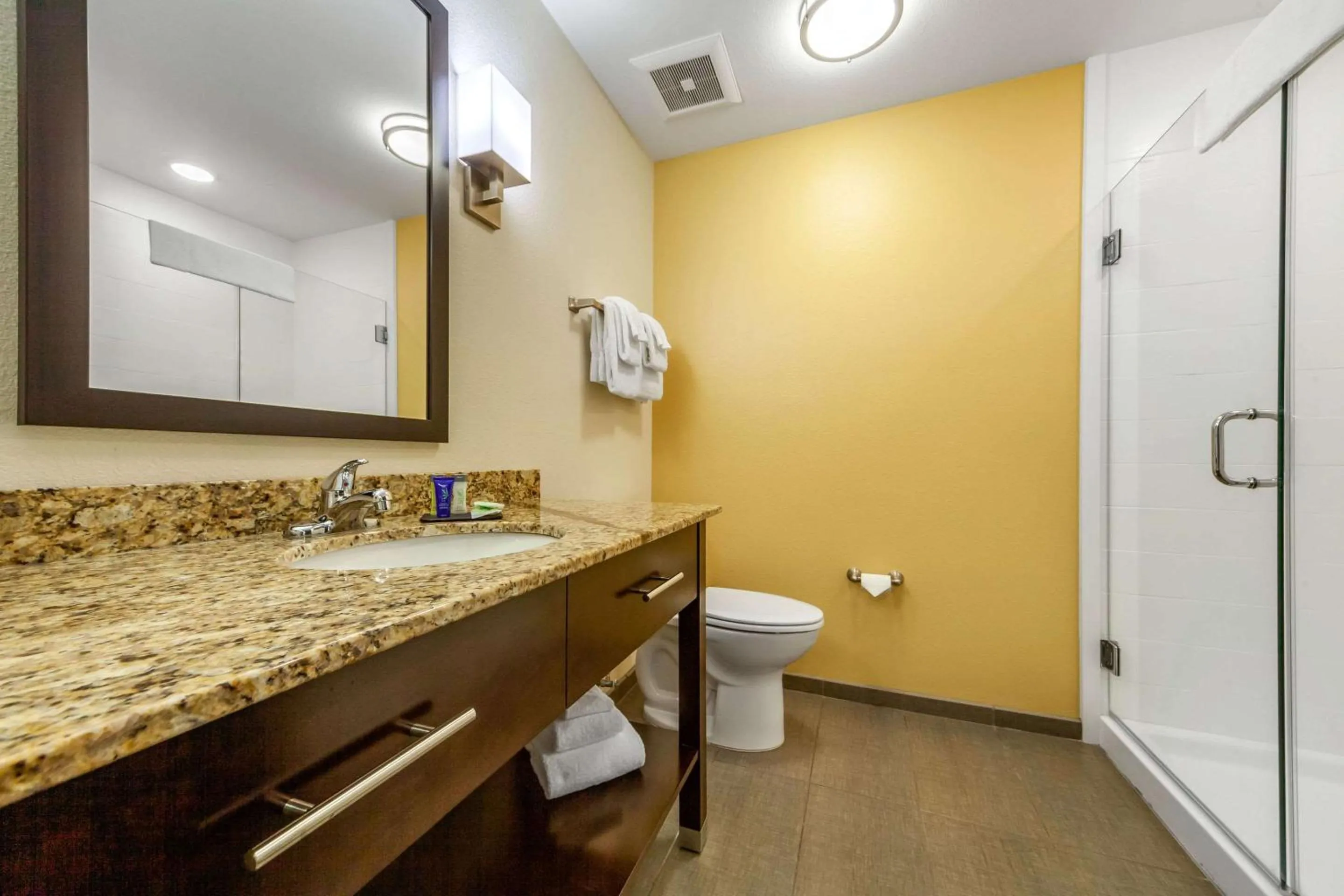 Bedroom in Sleep Inn & Suites Lincoln University Area