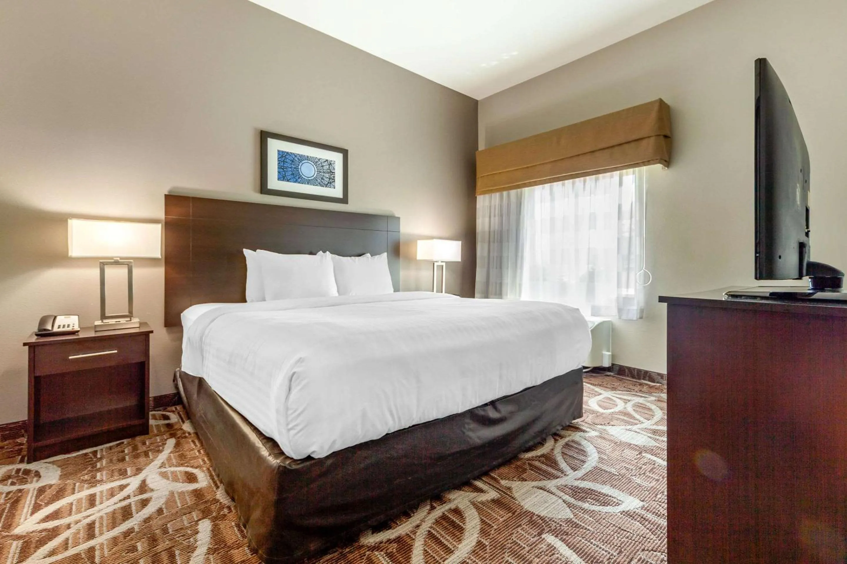 Bedroom, Bed in MainStay Suites Lincoln University Area