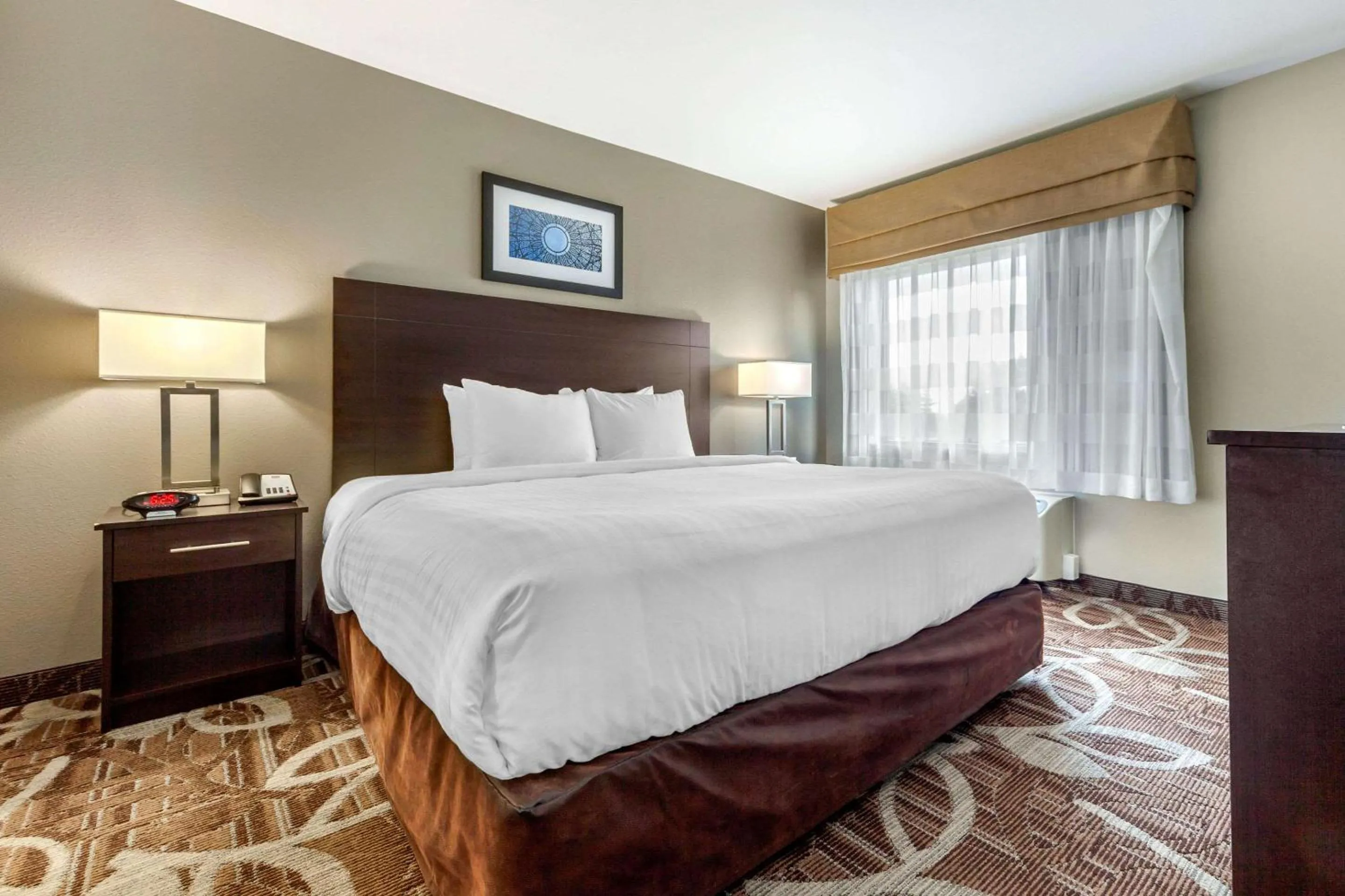 Bedroom, Bed in MainStay Suites Lincoln University Area