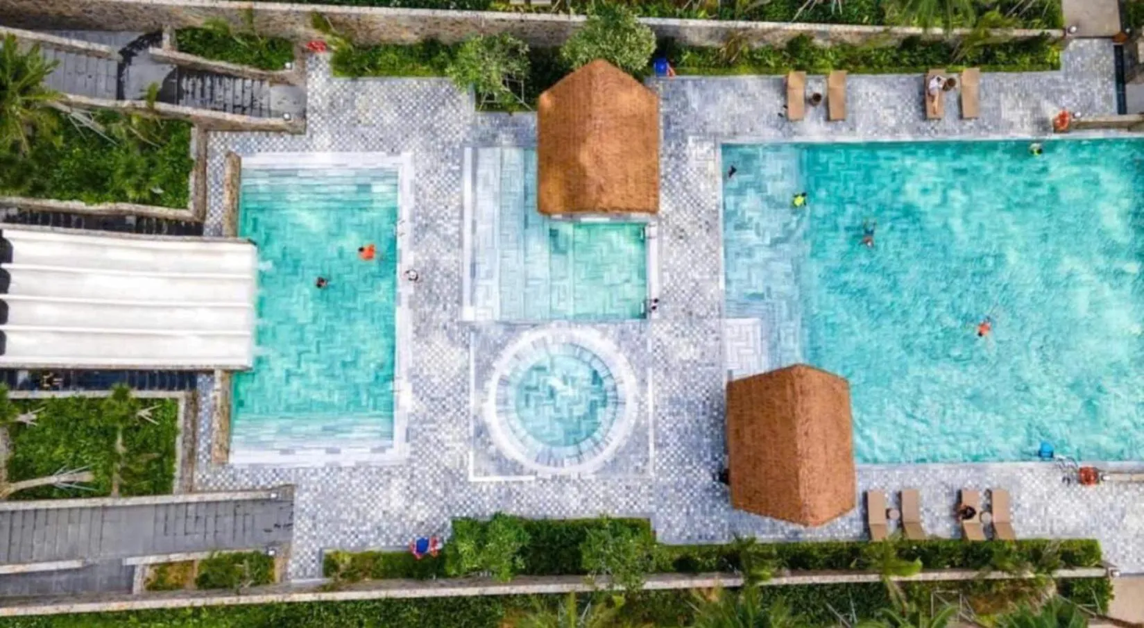 Swimming pool in Apec Mandala Ocean Retreat- Mui Ne