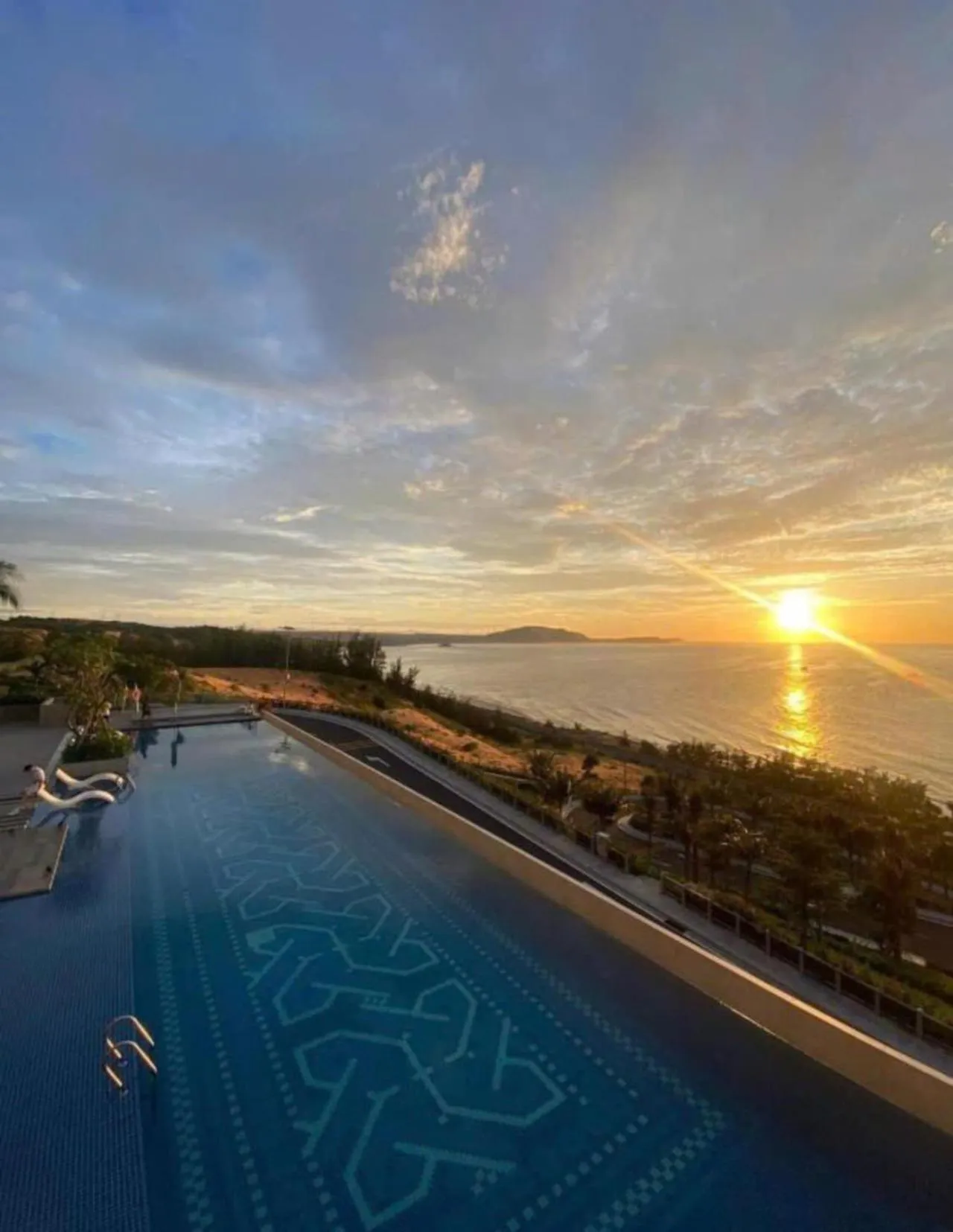 Sunset in Apec Mandala Ocean Retreat- Mui Ne