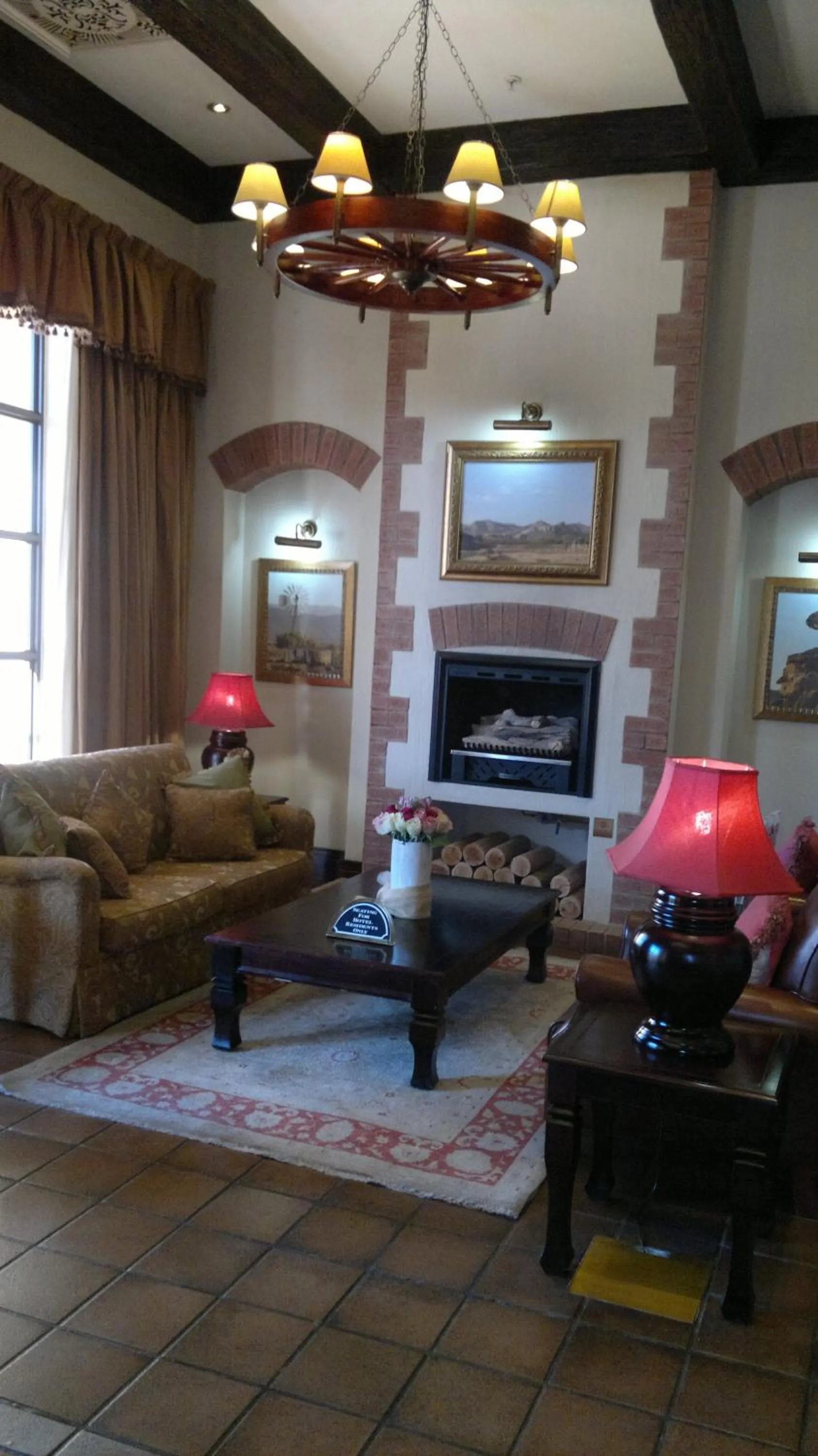 Seating area in Peermont Metcourt at Frontier, Bethlehem